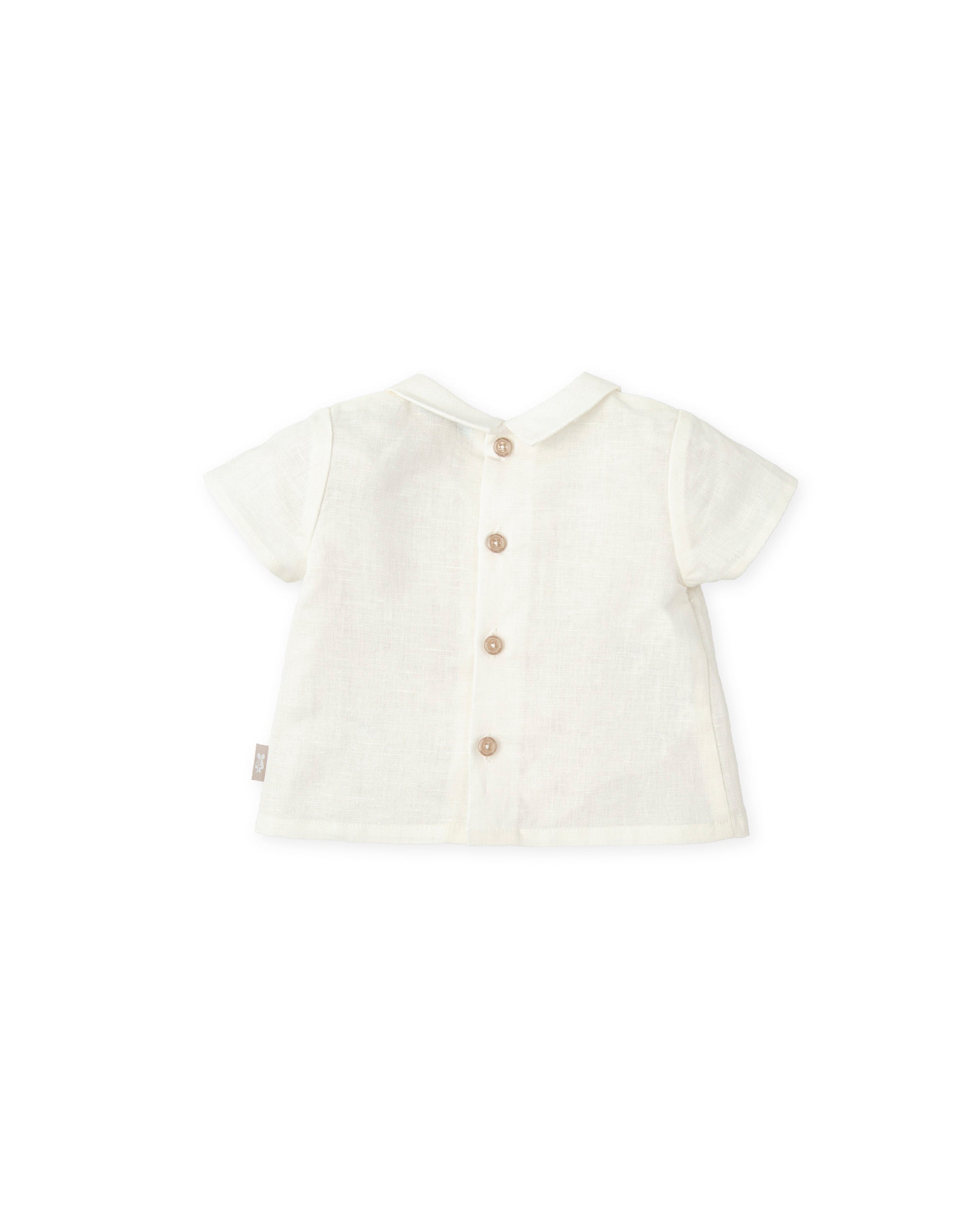 CAMISA RECIÉN NACIDO BLANCO QUÍMICO