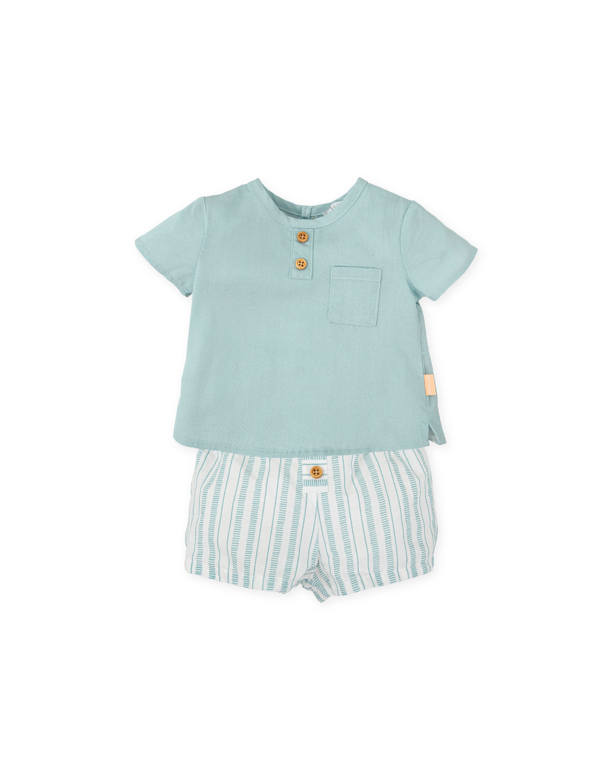 CONJUNTO 2 PZAS. AGUAMARINA