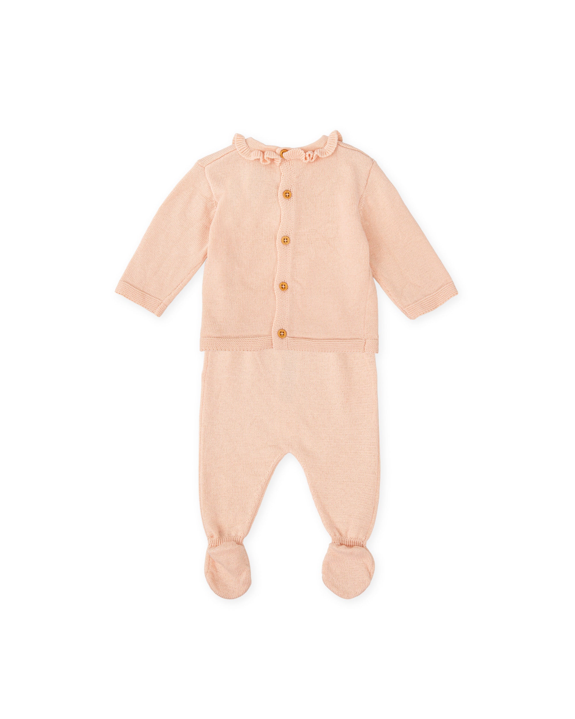 CONJUNTO NIÑO RECIÉN NACIDO PETALO