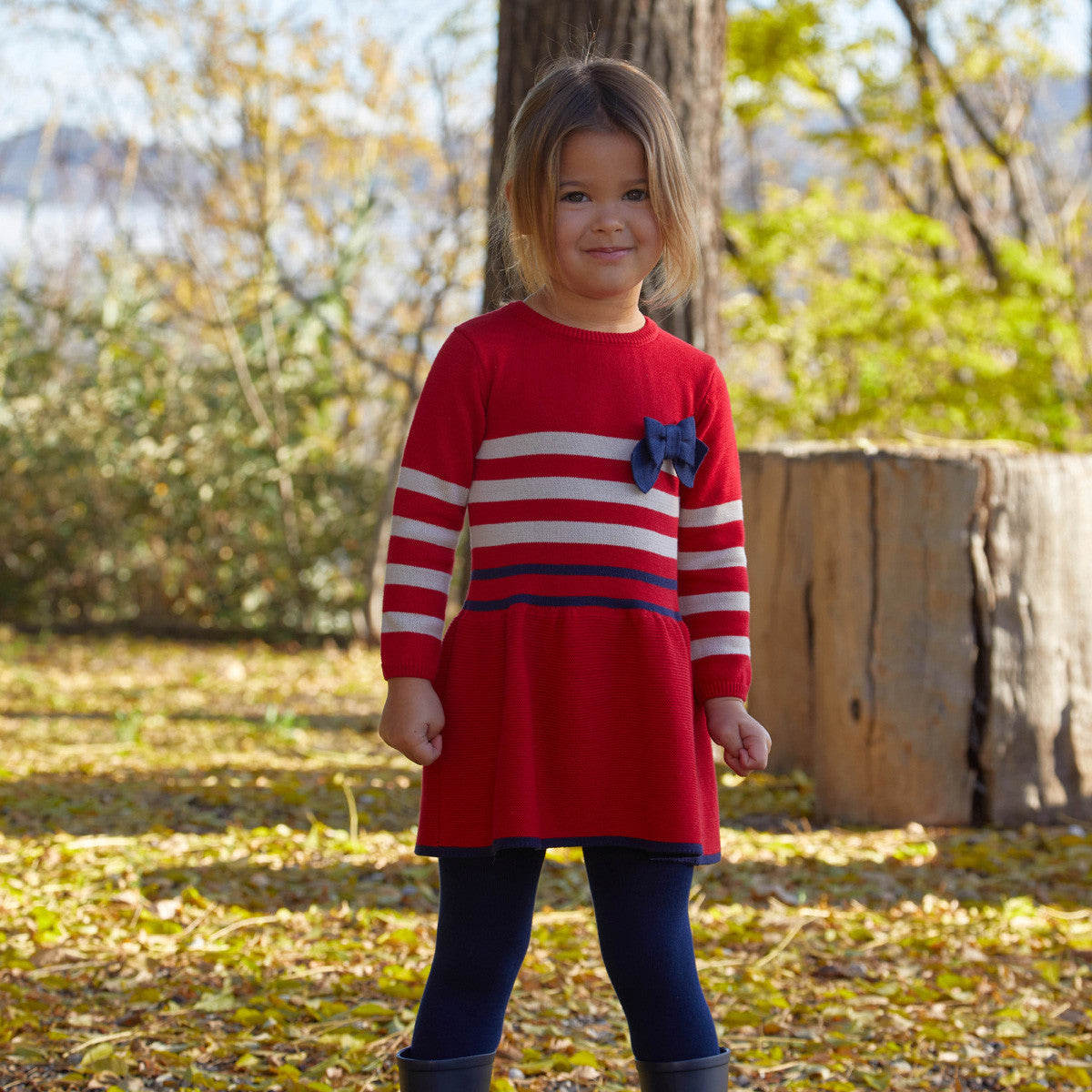 VESTIDO TRICOT CON LEOTARDOS