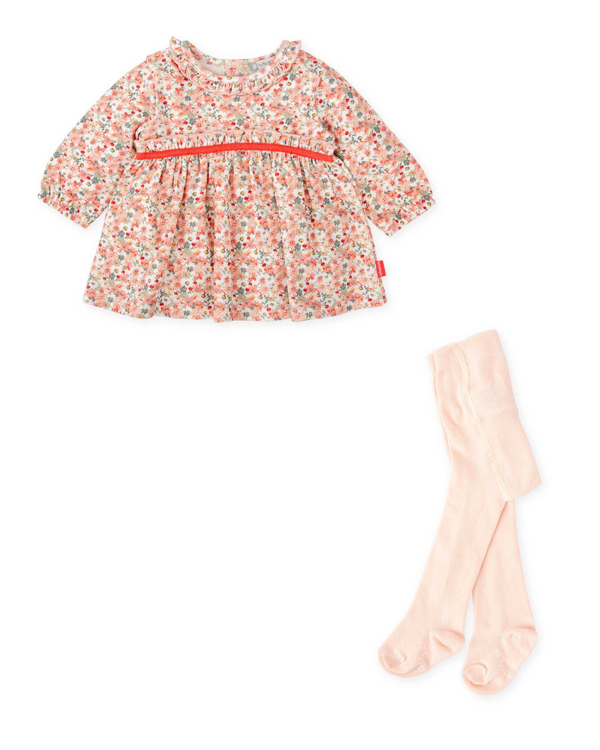 VESTIDO CON LEOTARDOS PÉTALO