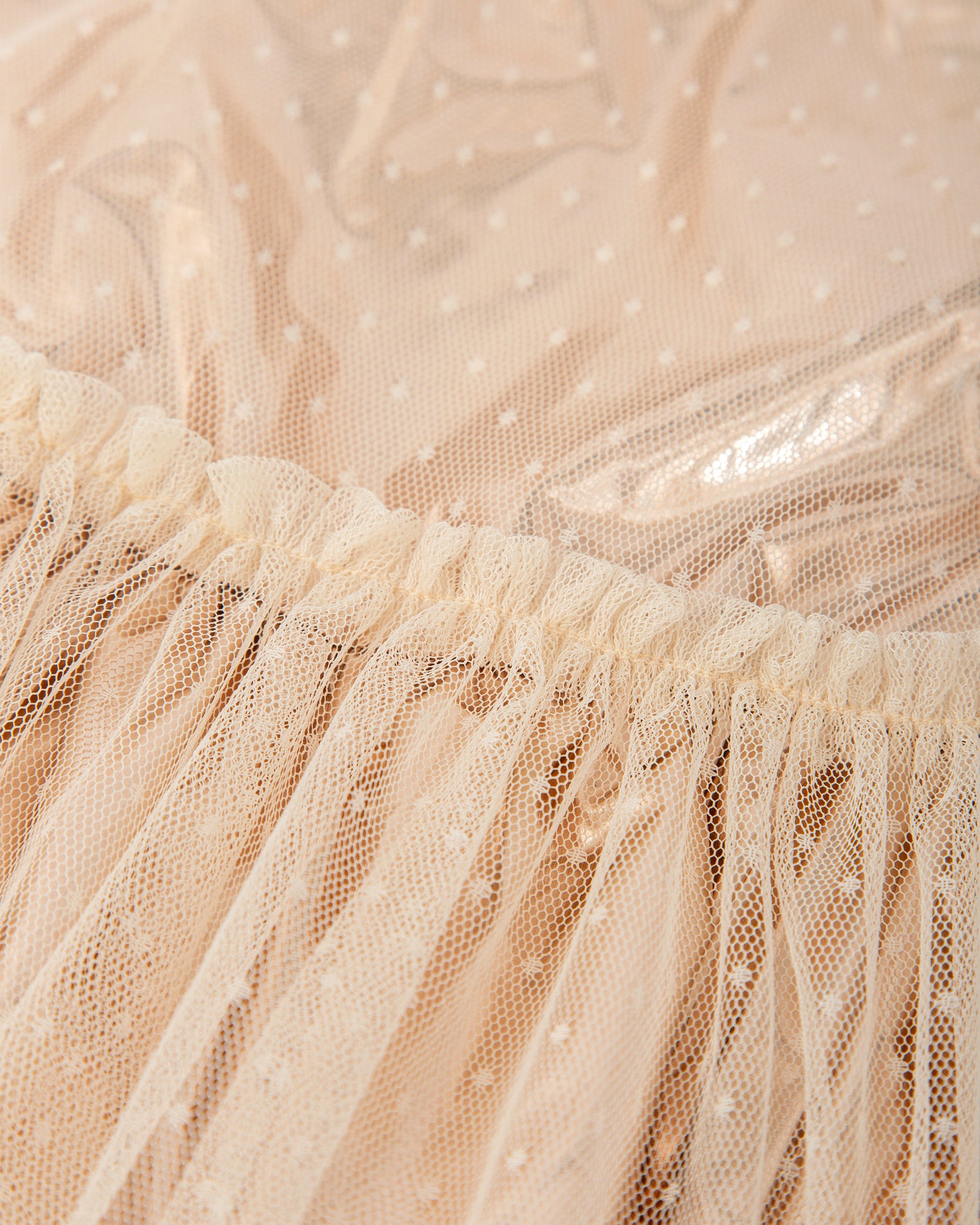 VESTIDO CON LEOTARDOS ORO