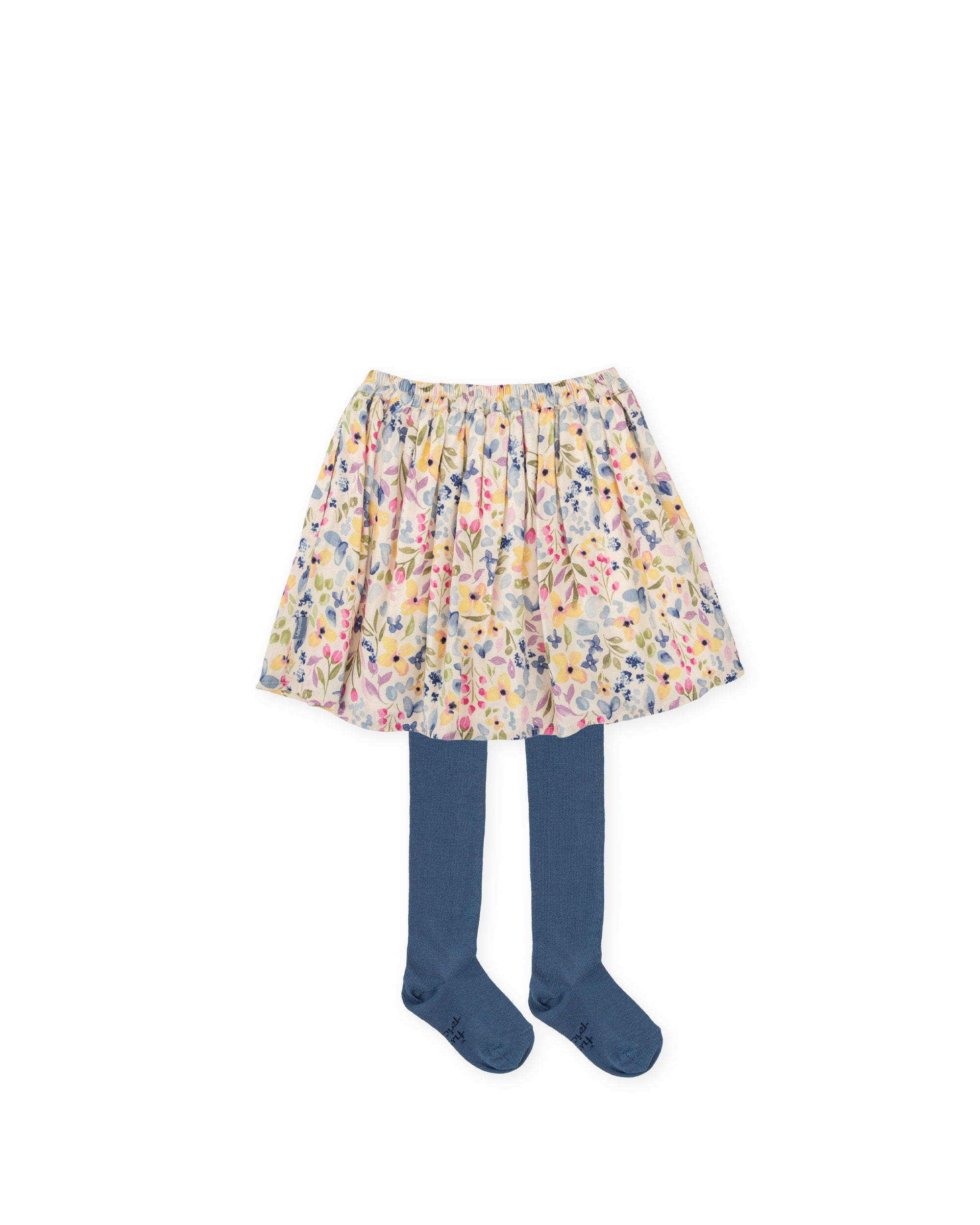 FALDA CON LEOTARDOS PURPURA