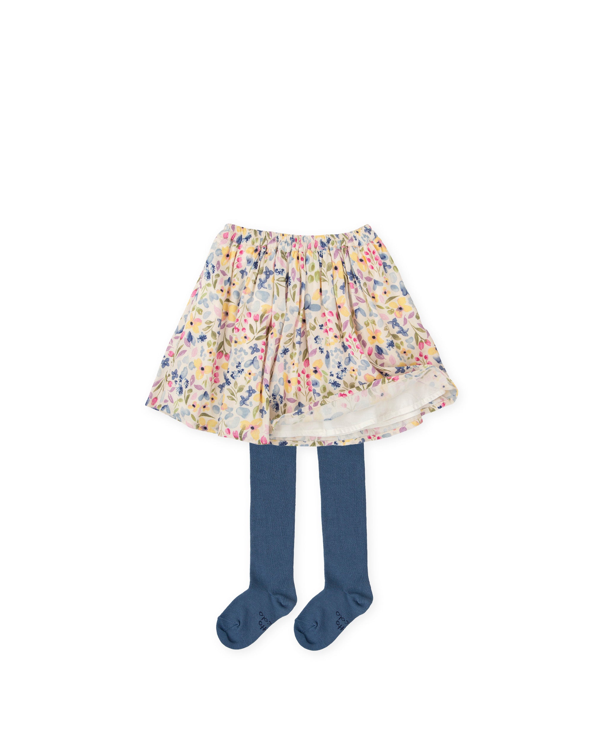 FALDA CON LEOTARDOS PURPURA