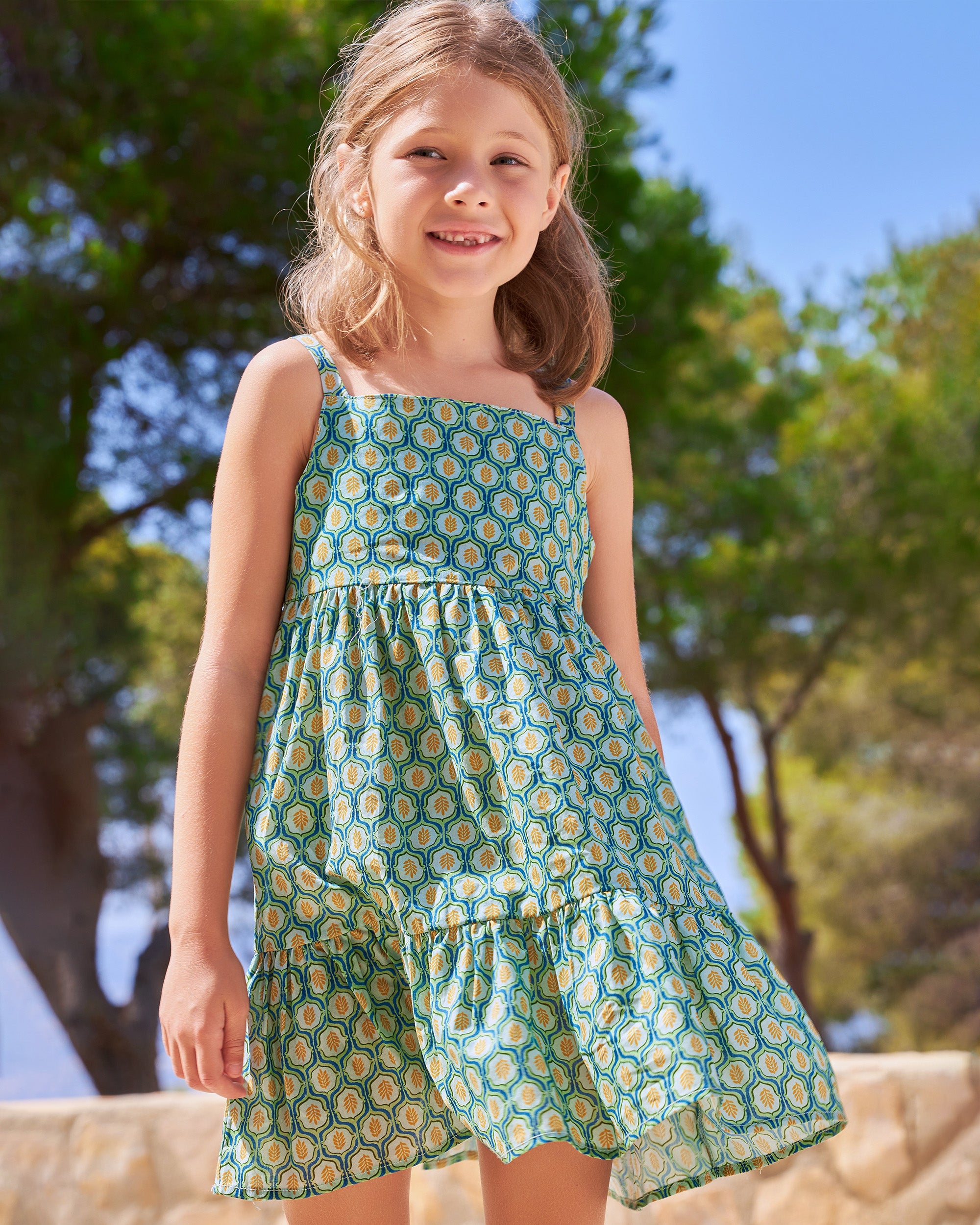 VESTIDO VERDE MAR