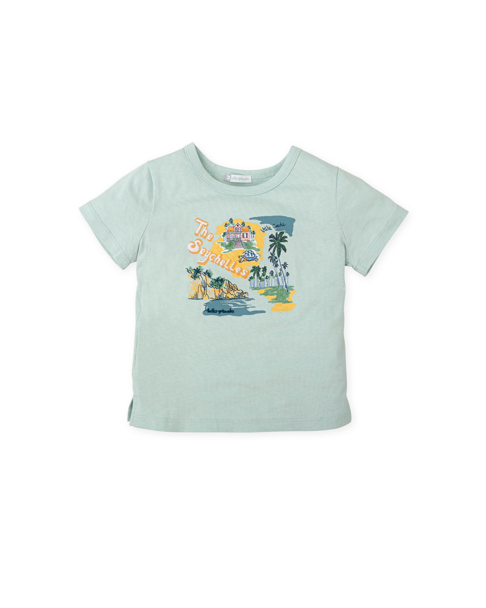 CAMISETA AGUAMARINA