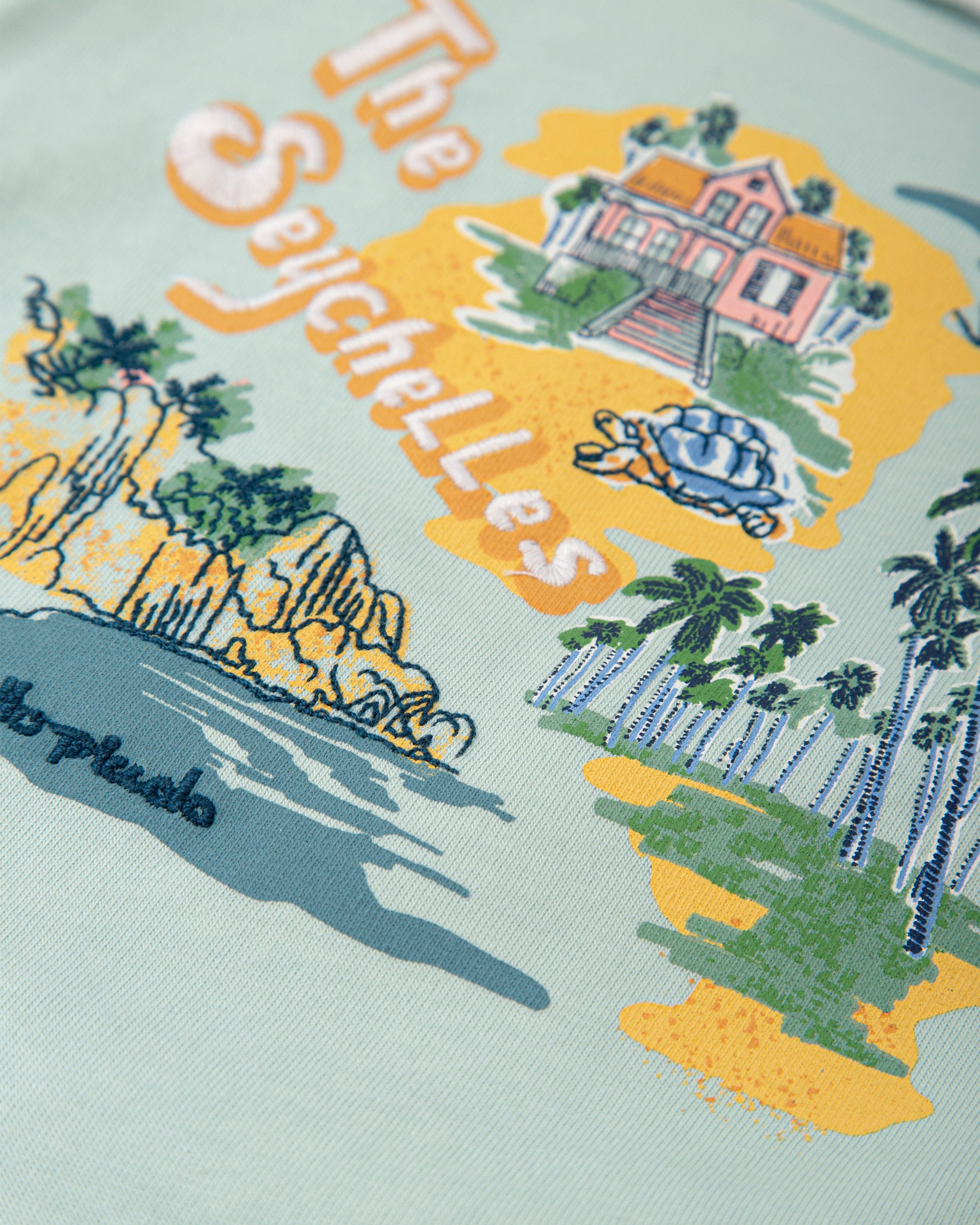 CAMISETA AGUAMARINA