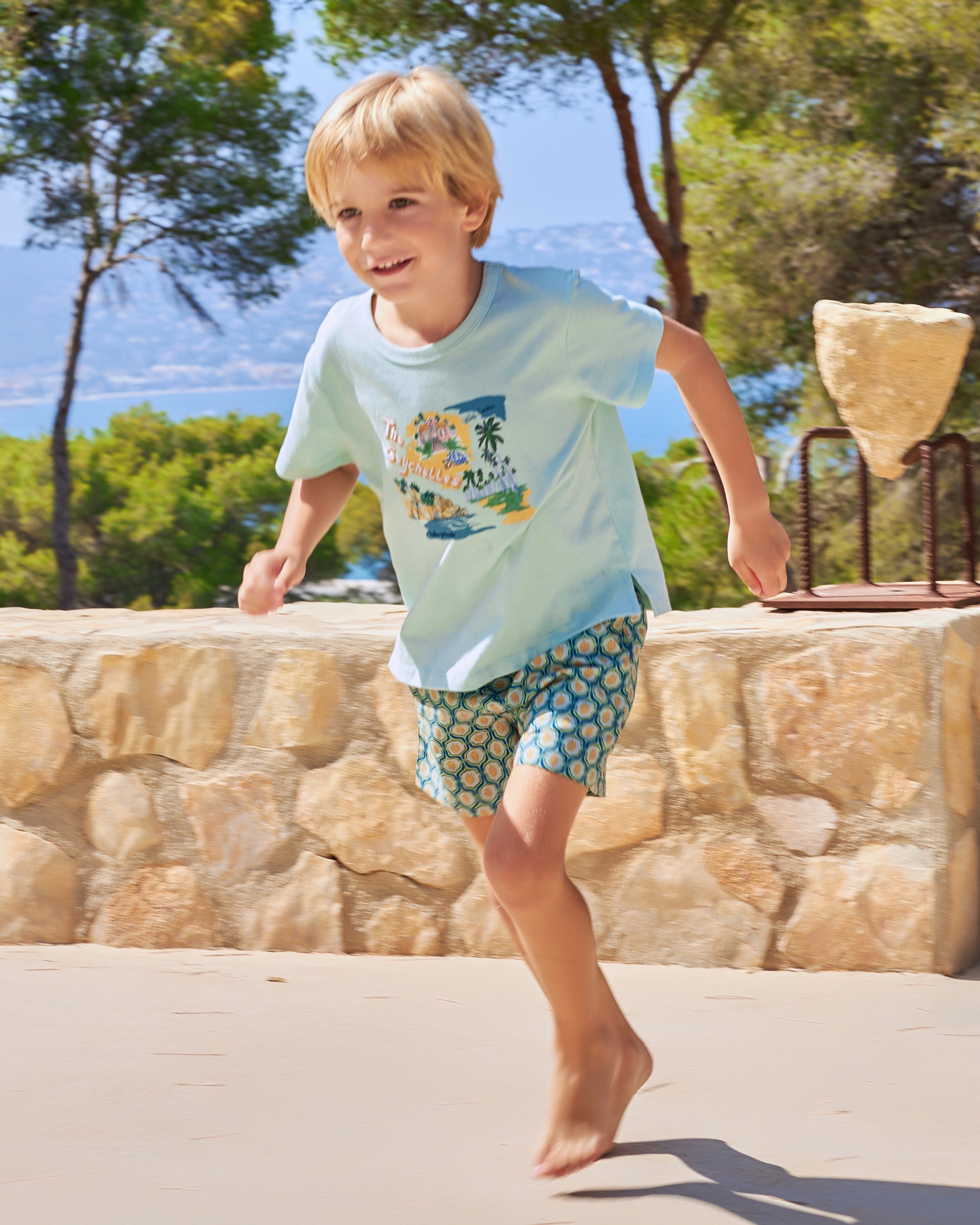 CAMISETA AGUAMARINA