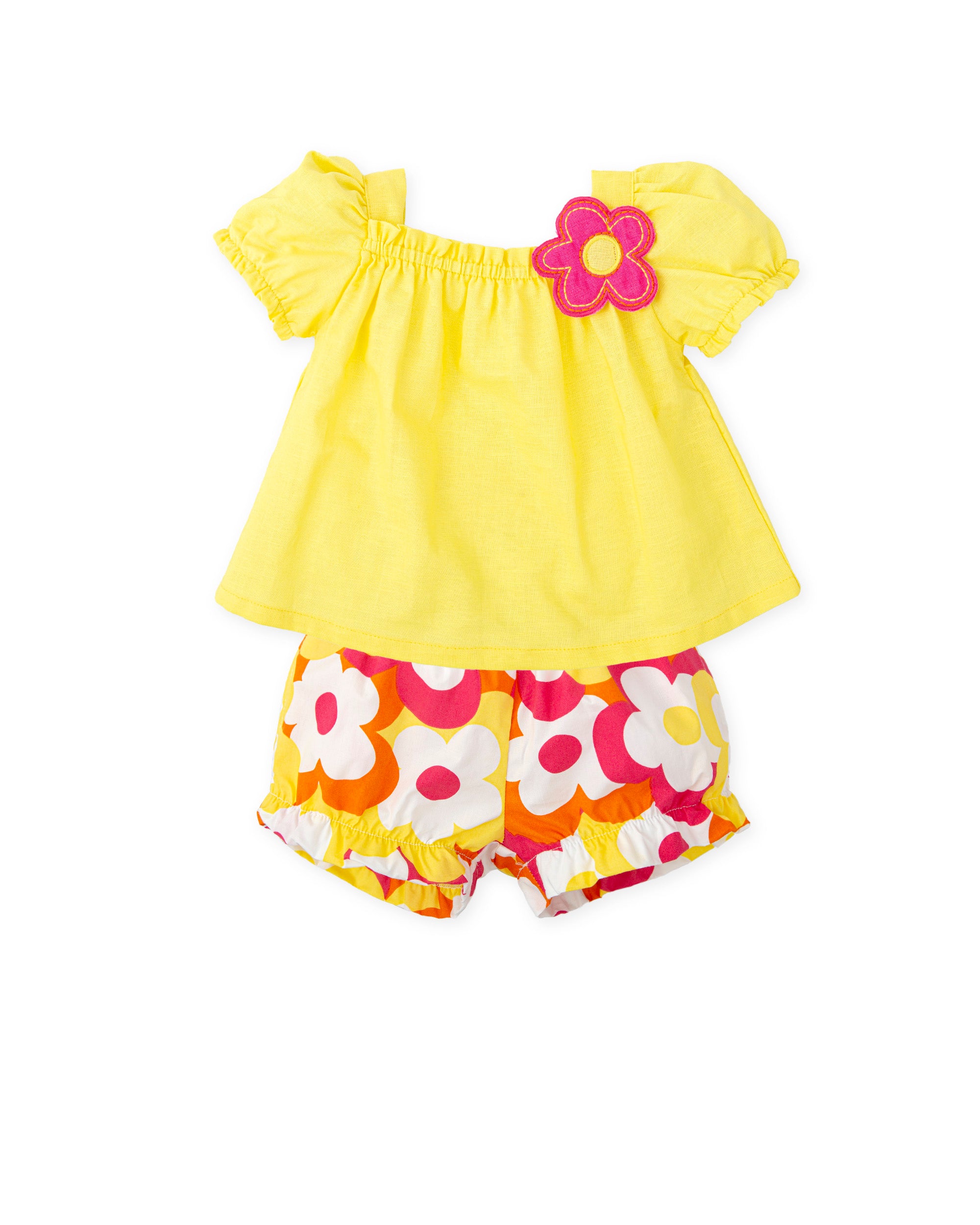 CONJUNTO NIÑA AMARILLO