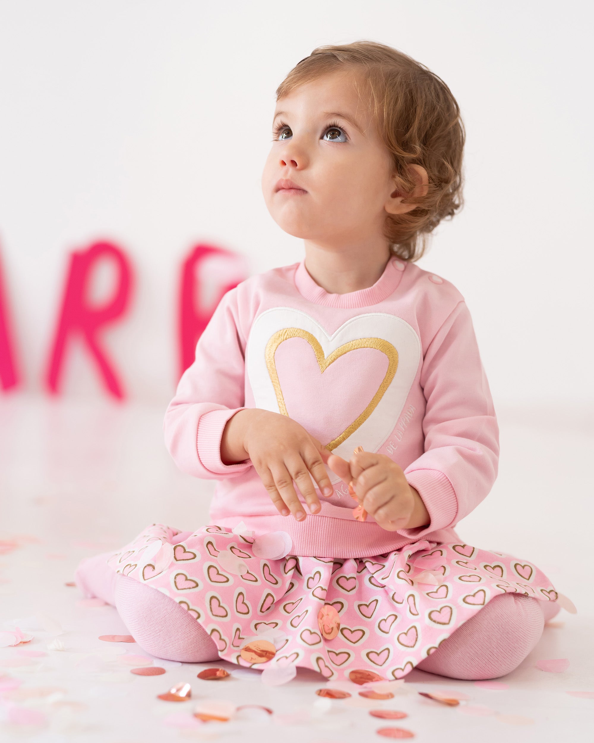 VESTIDO CON LEOTARDOS ROSA