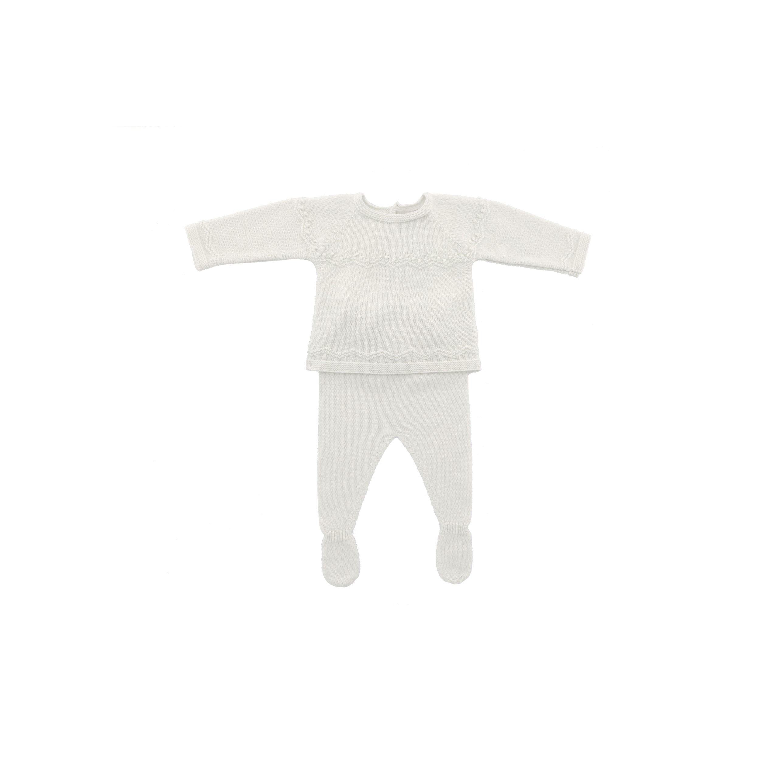 CONJUNTO NIÑO RECIÉN NACIDO BLANCO QUÍMICO