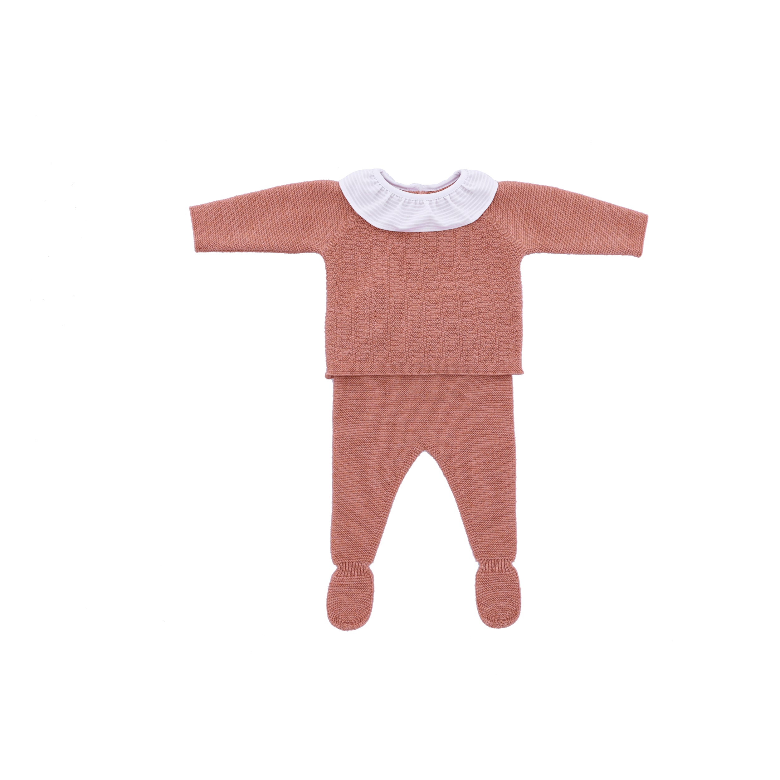 CONJUNTO NIÑO RECIÉN NACIDO MANDARINA