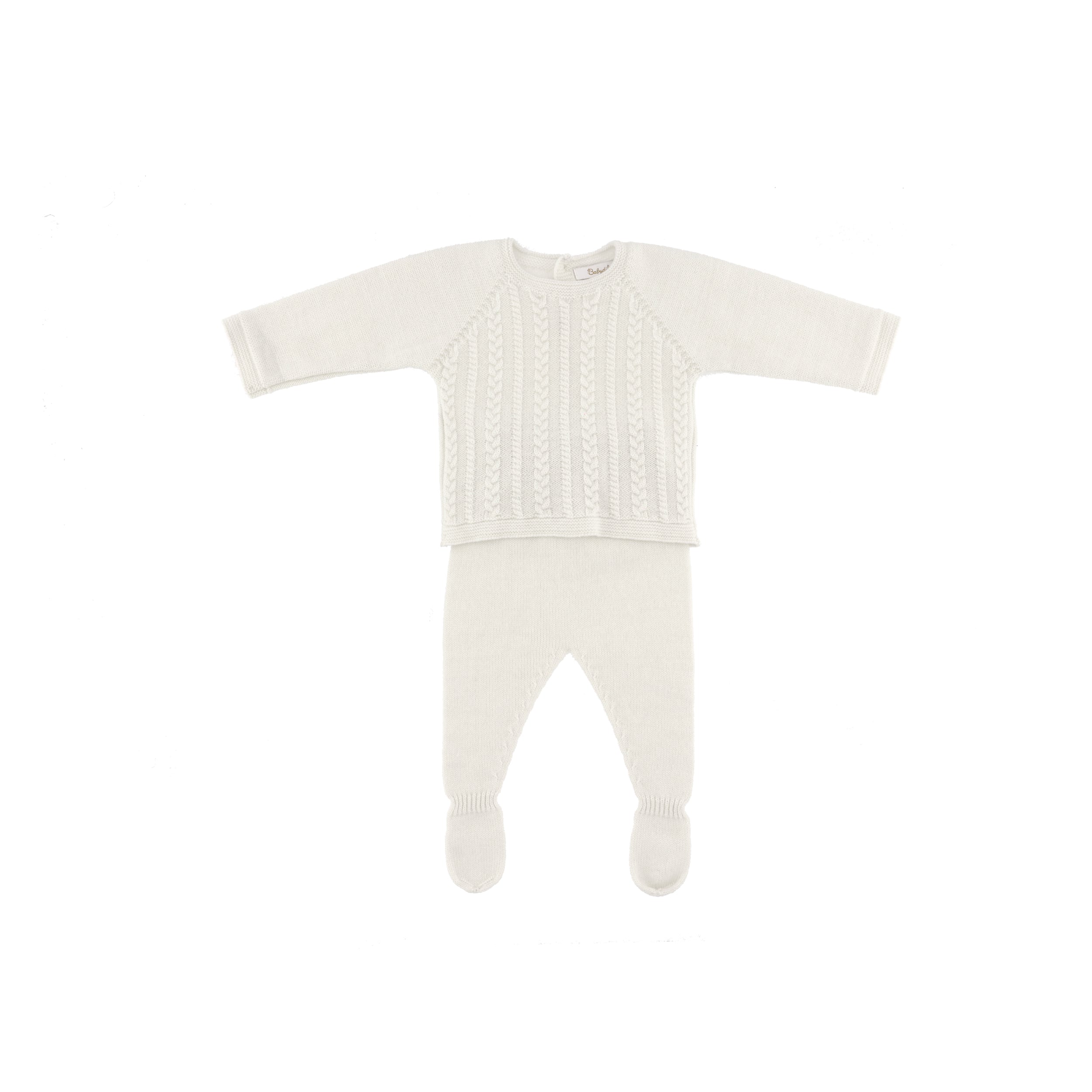 CONJUNTO NIÑO RECIÉN NACIDO BLANCO QUÍMICO