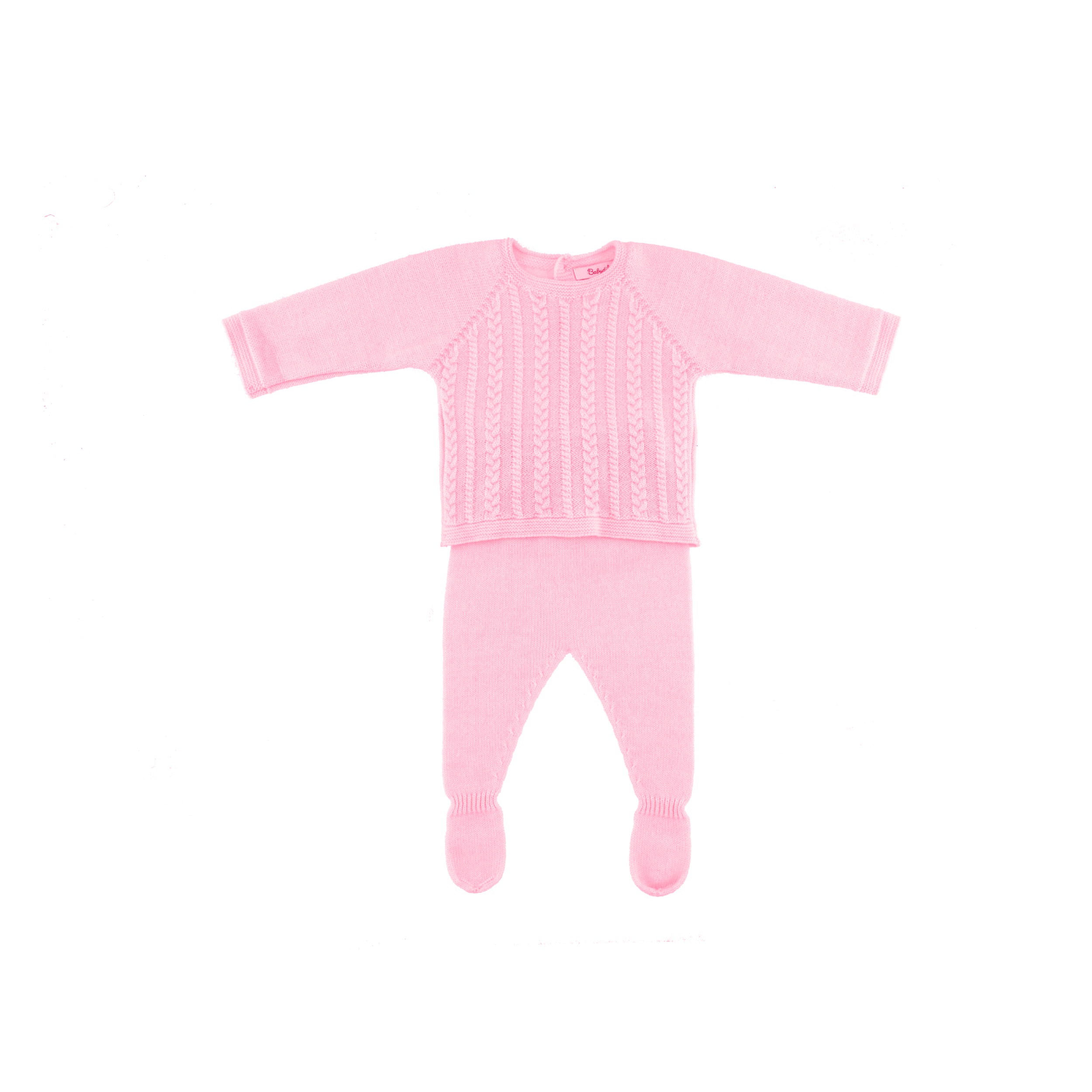 CONJUNTO NIÑO RECIÉN NACIDO ROSA