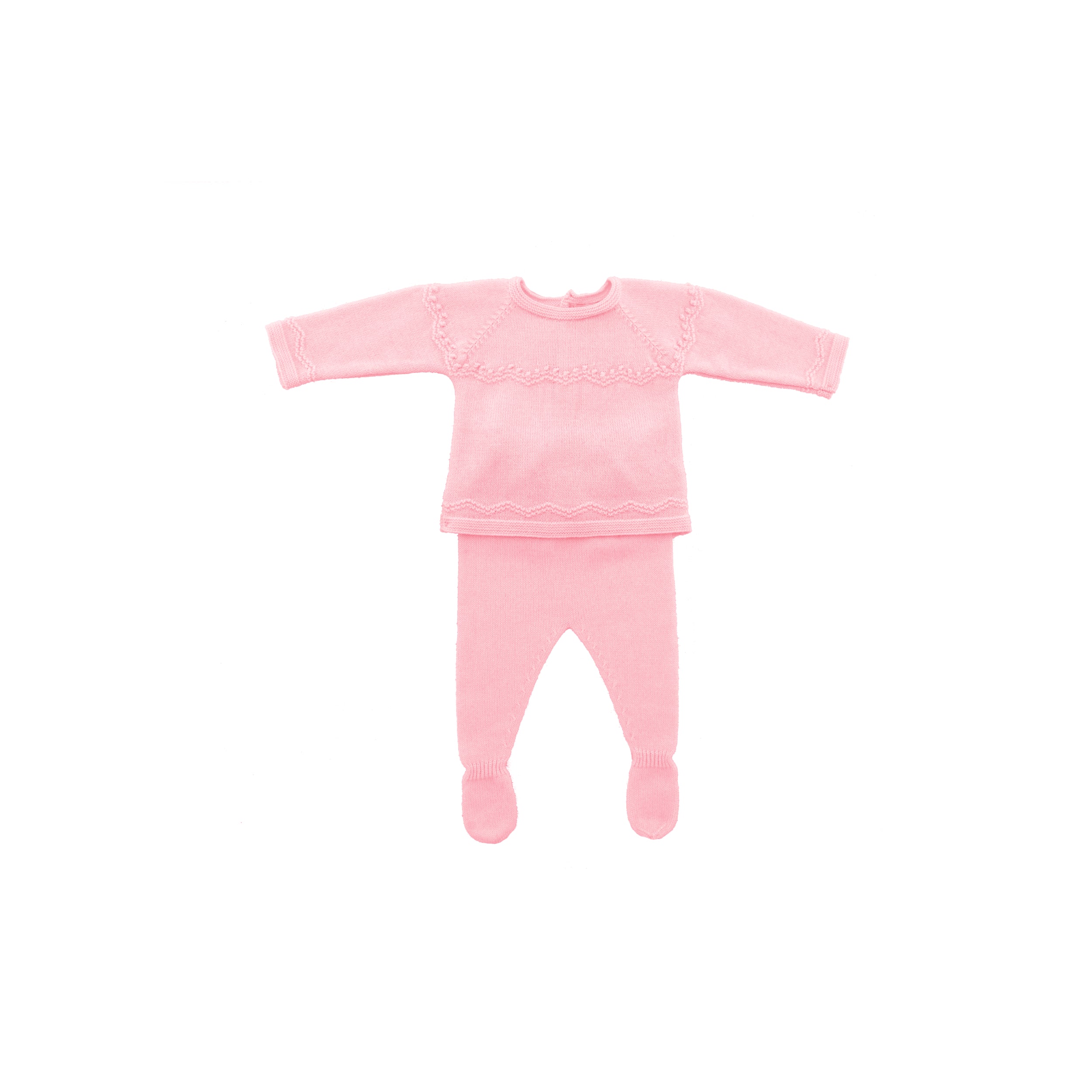 CONJUNTO NIÑO RECIÉN NACIDO ROSA