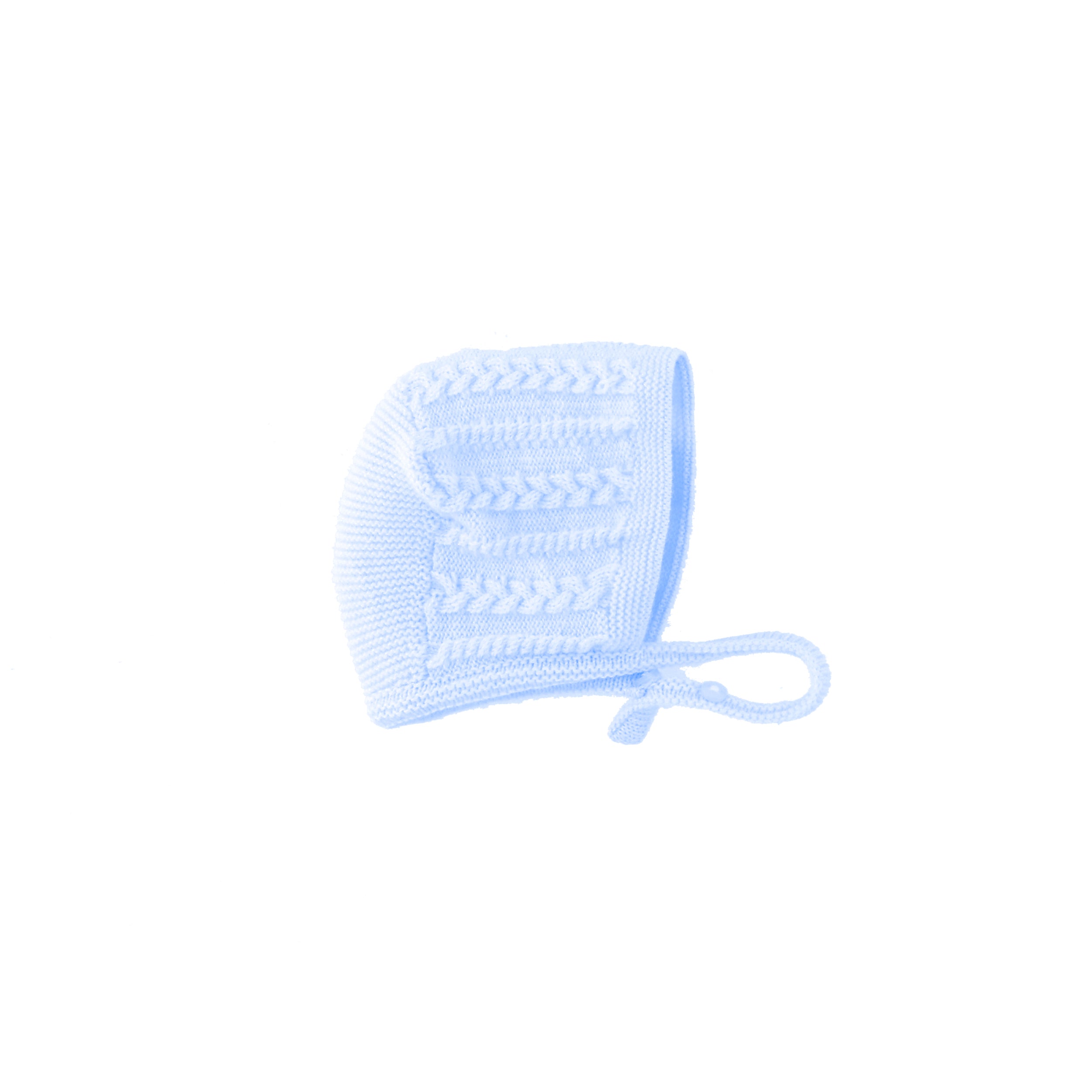 CAPOTA RECIÉN NACIDO AZUL CIELO