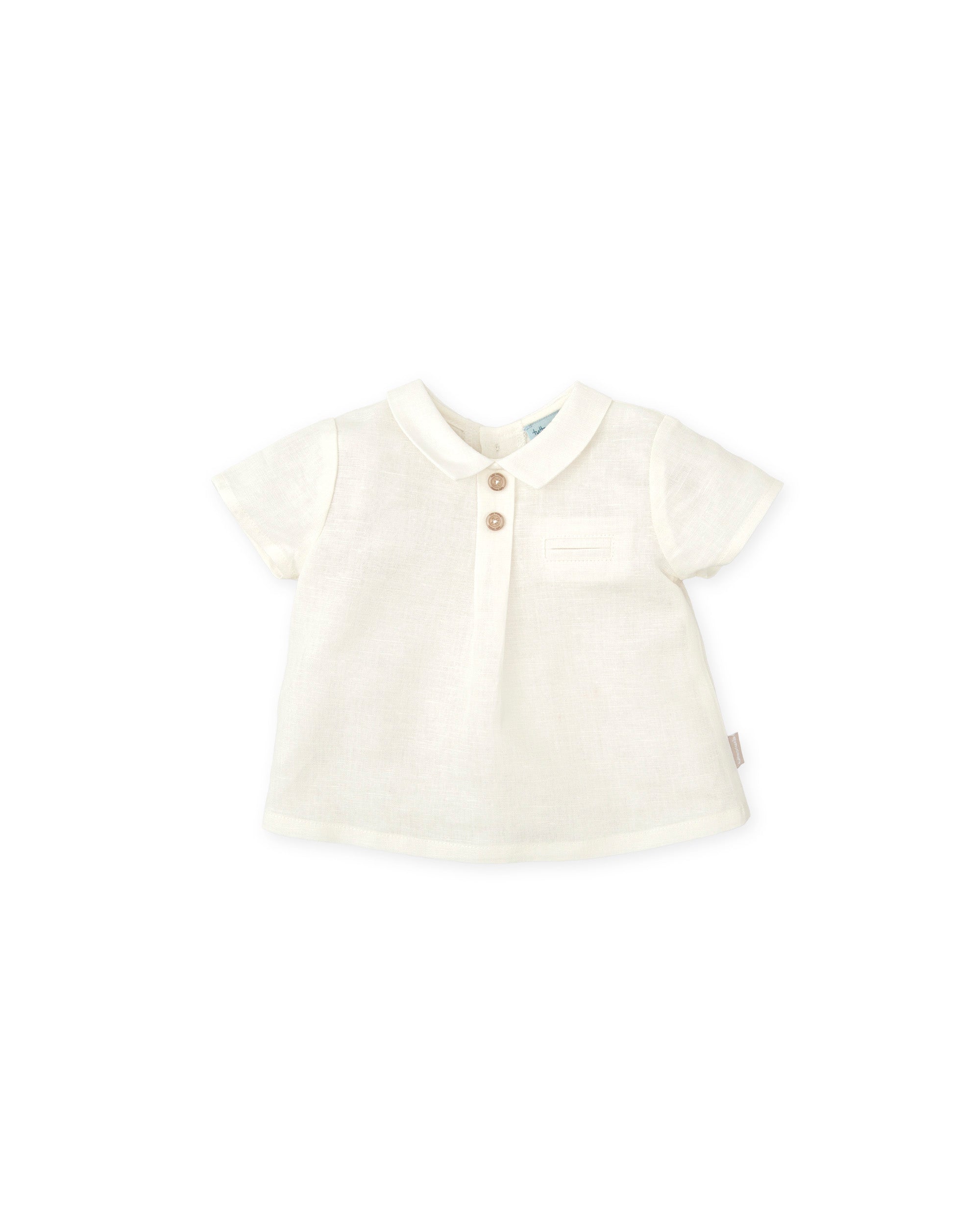 CAMISA RECIÉN NACIDO BLANCO QUÍMICO