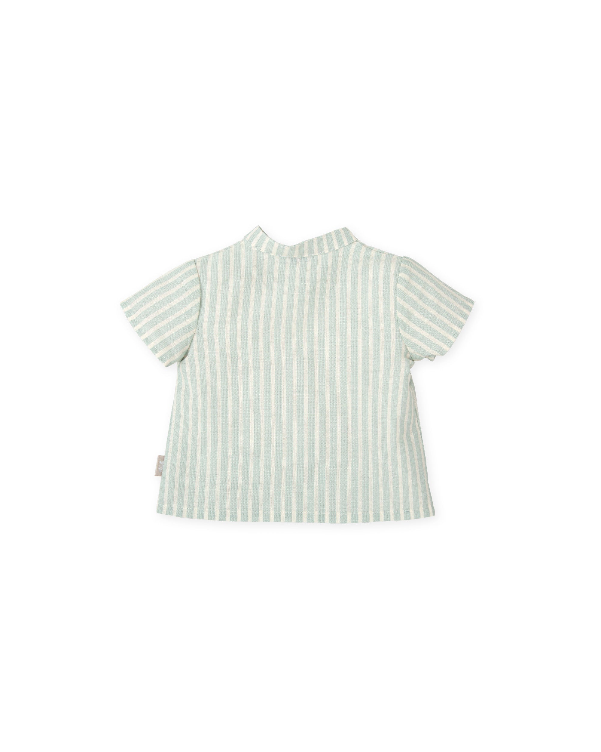 CAMISA RECIÉN NACIDO VERDE MAR