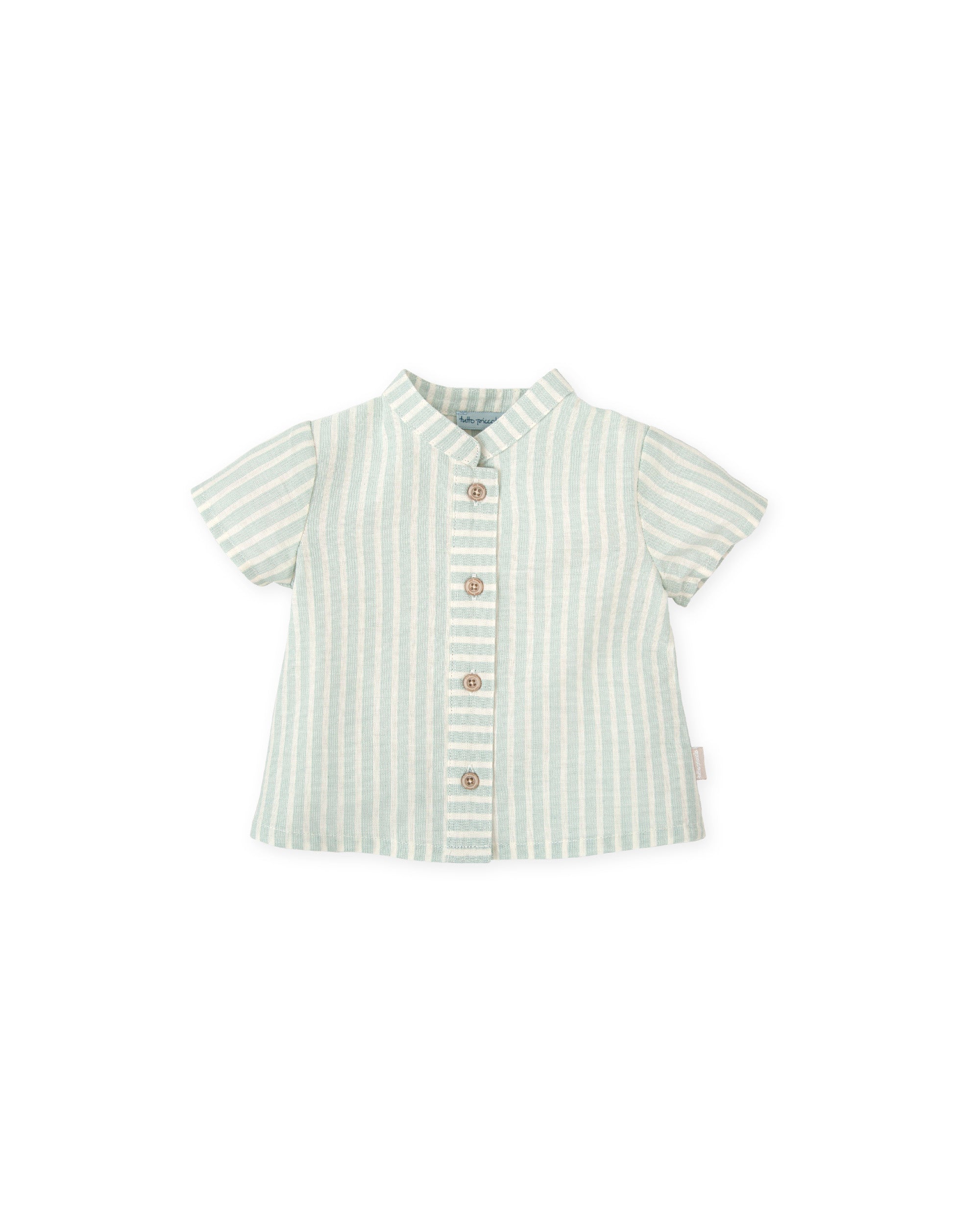 CAMISA RECIÉN NACIDO VERDE MAR