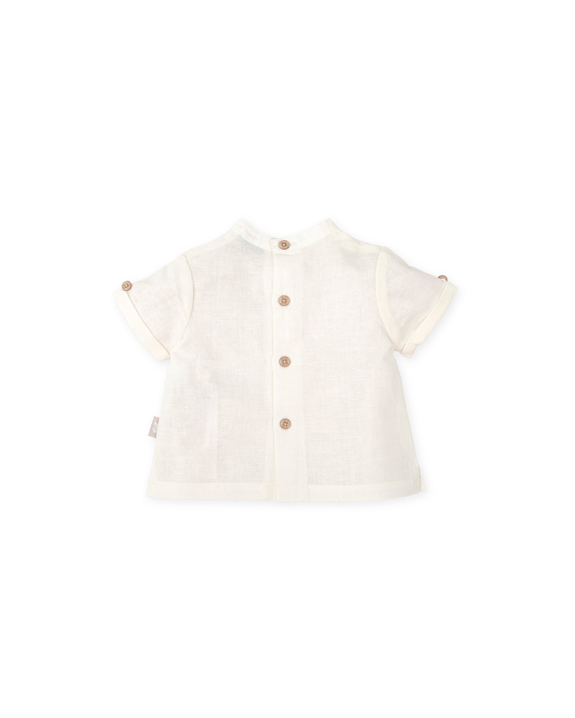 CAMISA RECIÉN NACIDO BLANCO QUÍMICO