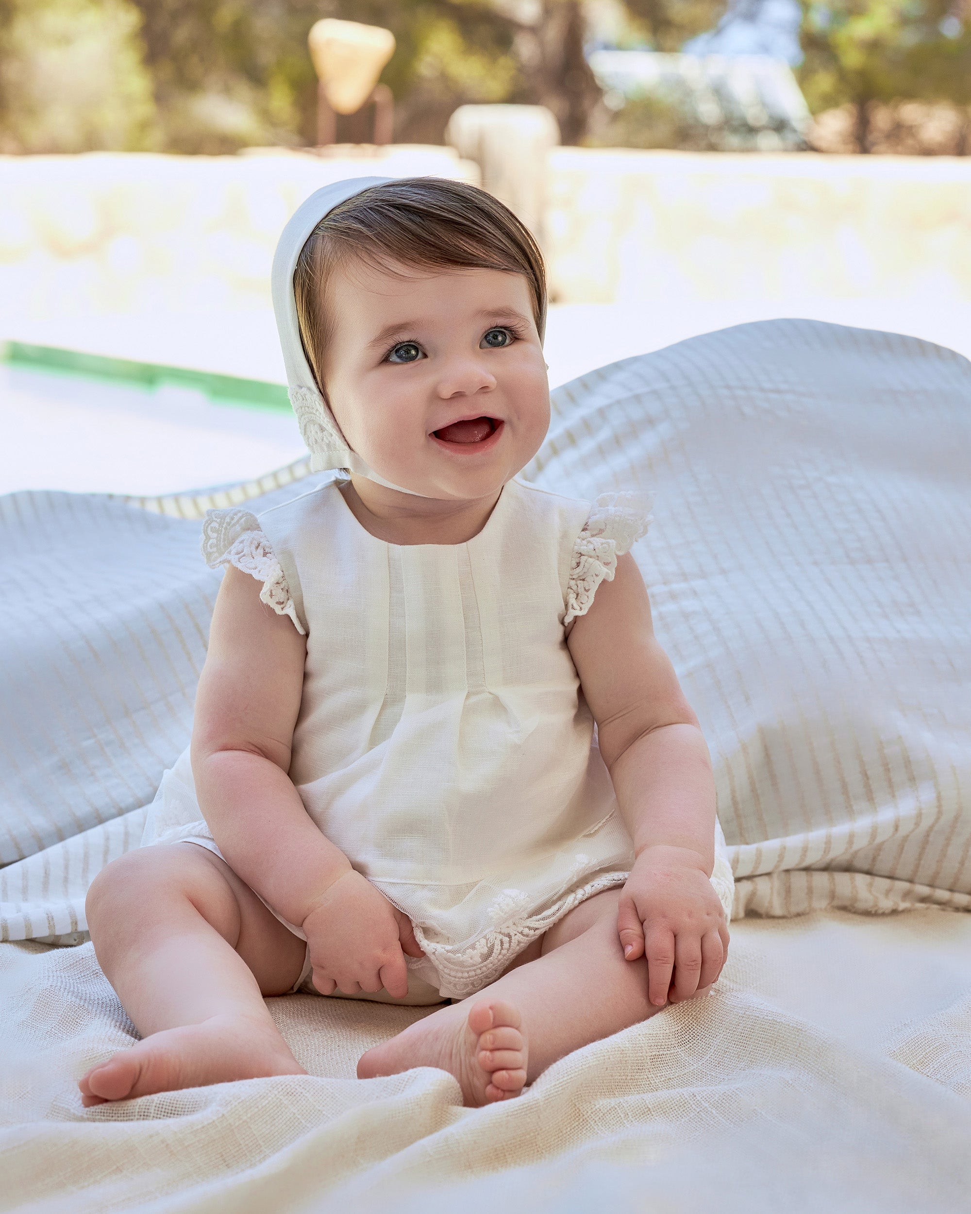 VESTIDO CON BRAGUITA RECIÉN NACIDO BLANCO QUÍMICO