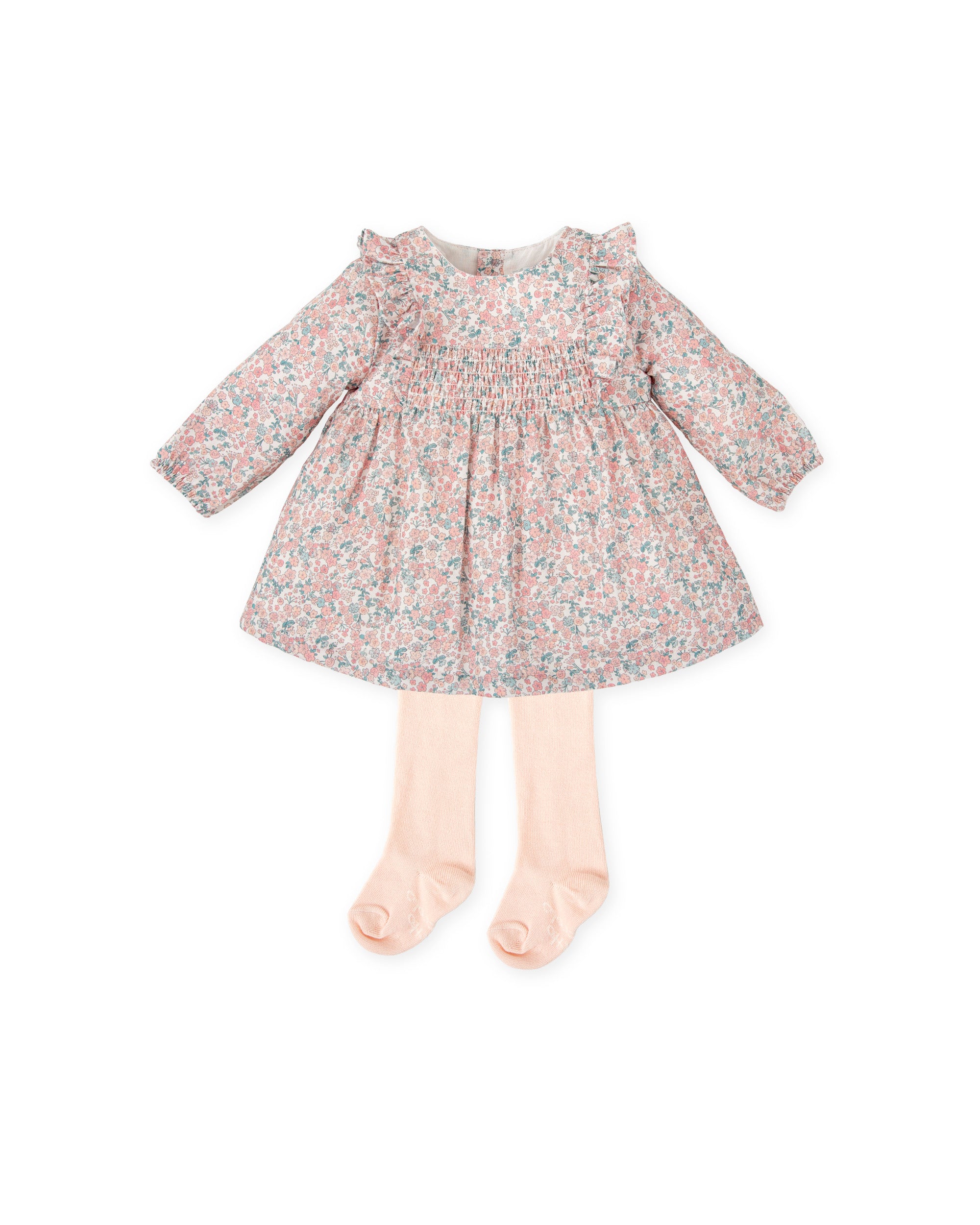VESTIDO CON LEOTARDOS ROSA
