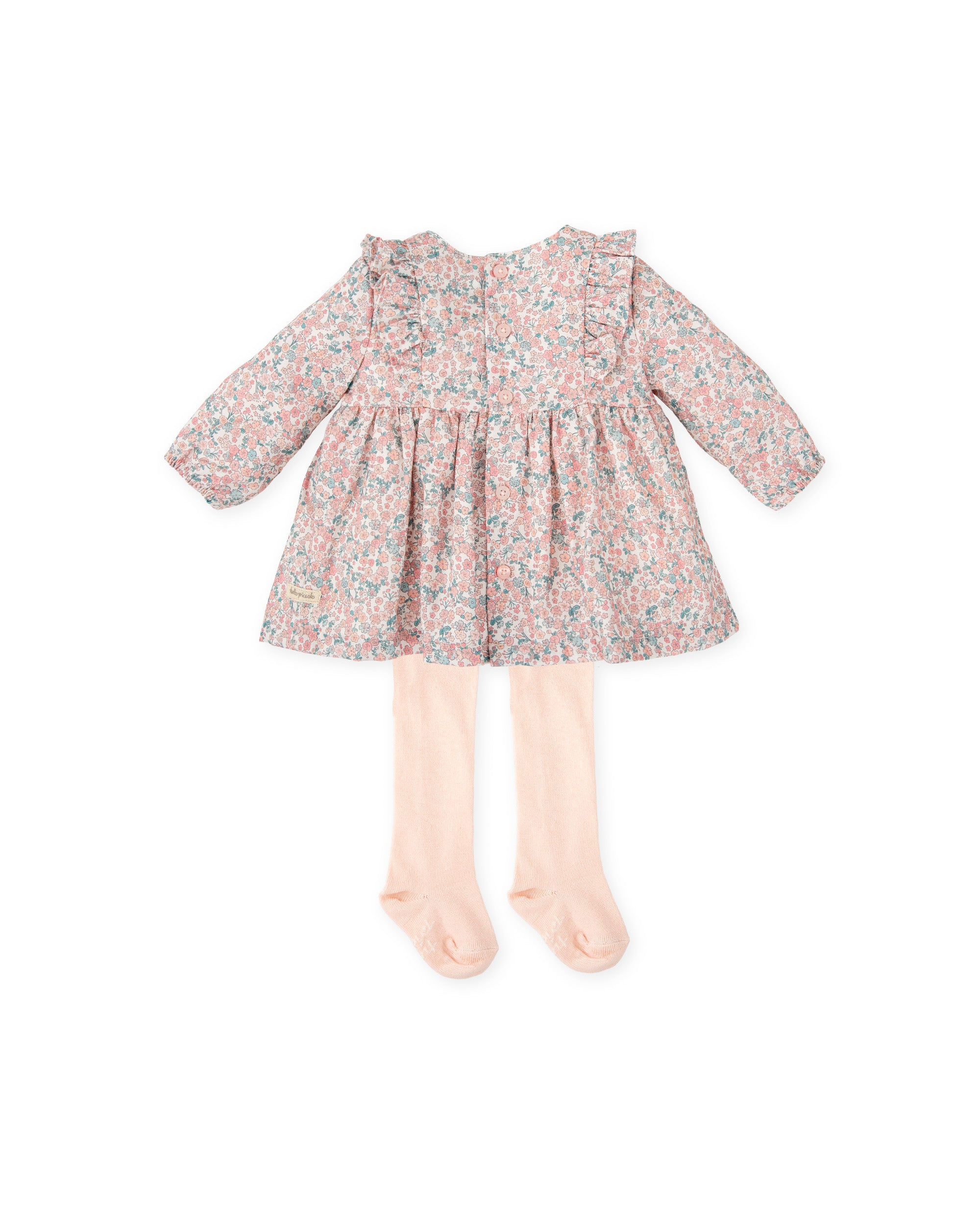 VESTIDO CON LEOTARDOS ROSA