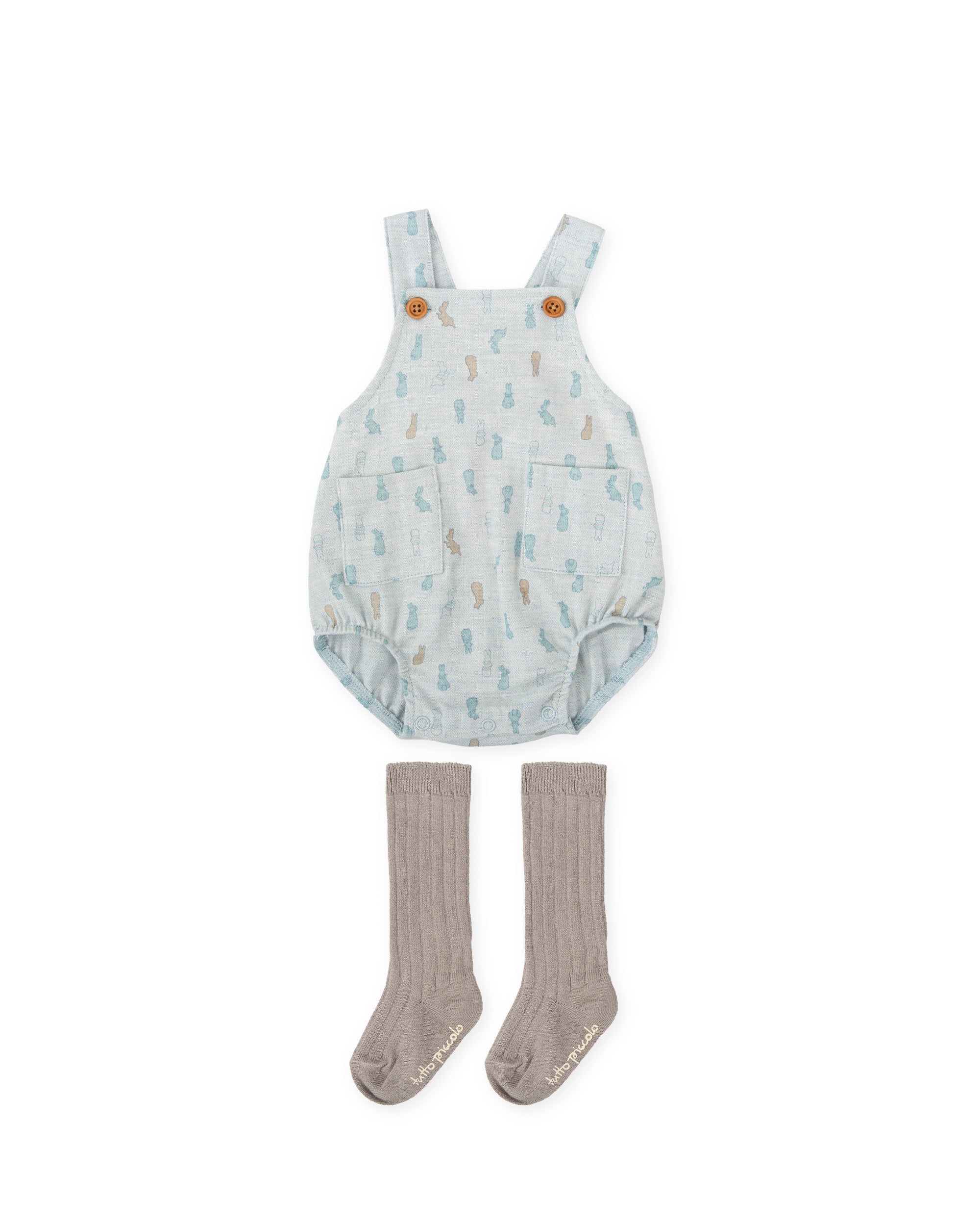 Pelele y calcetines PORCELANA