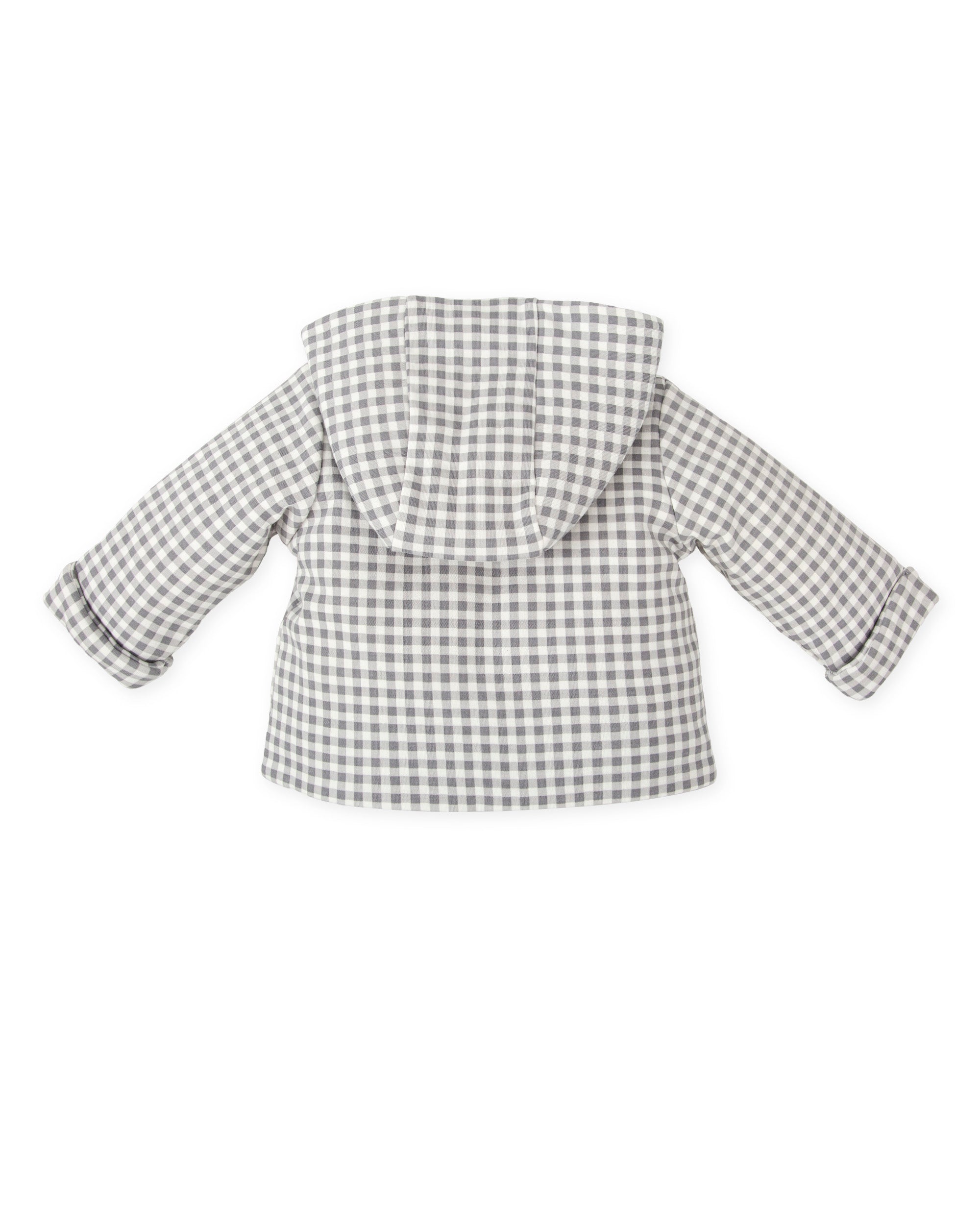 CHAQUETÓN GRIS