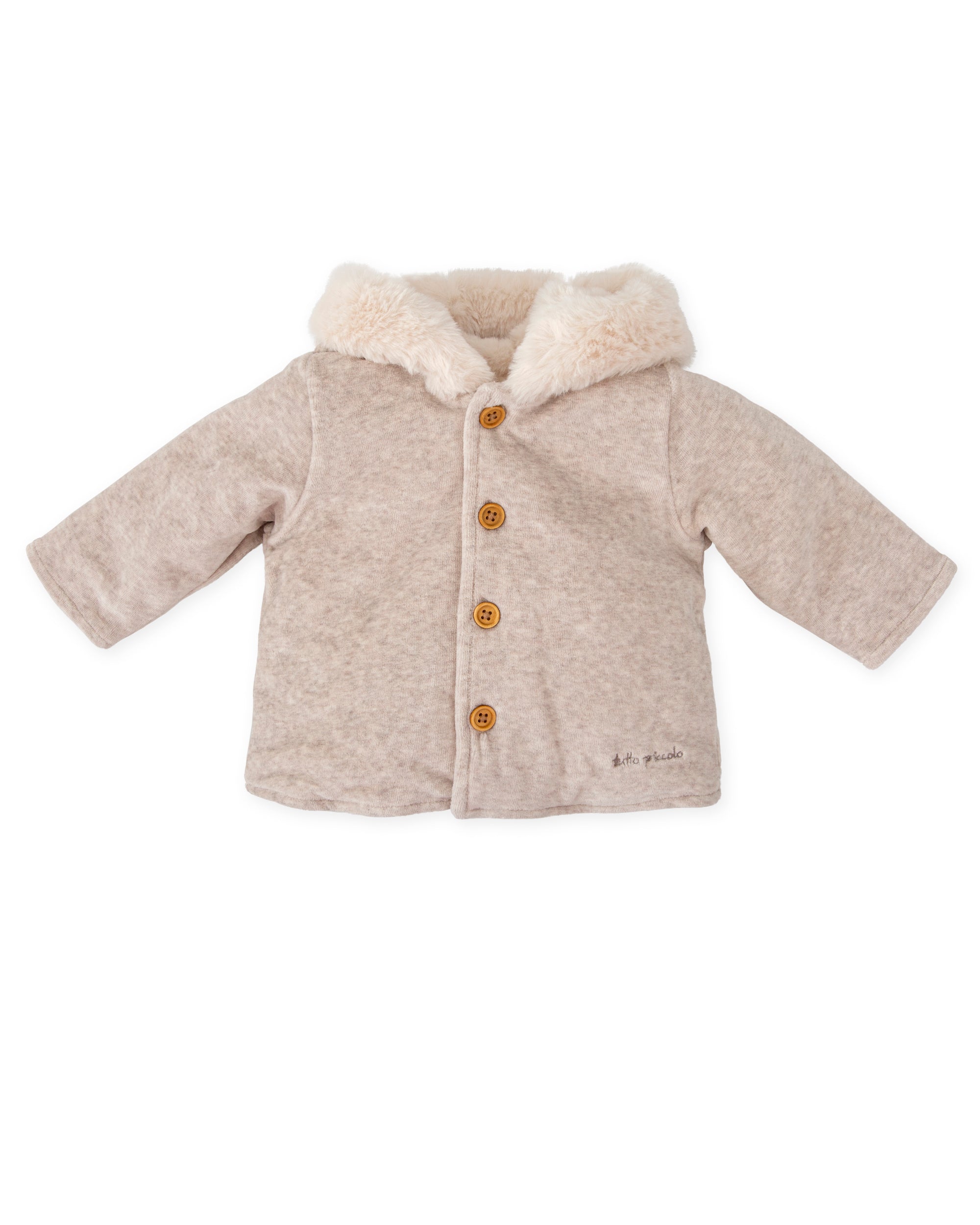 CHAQUETÓN TOPO