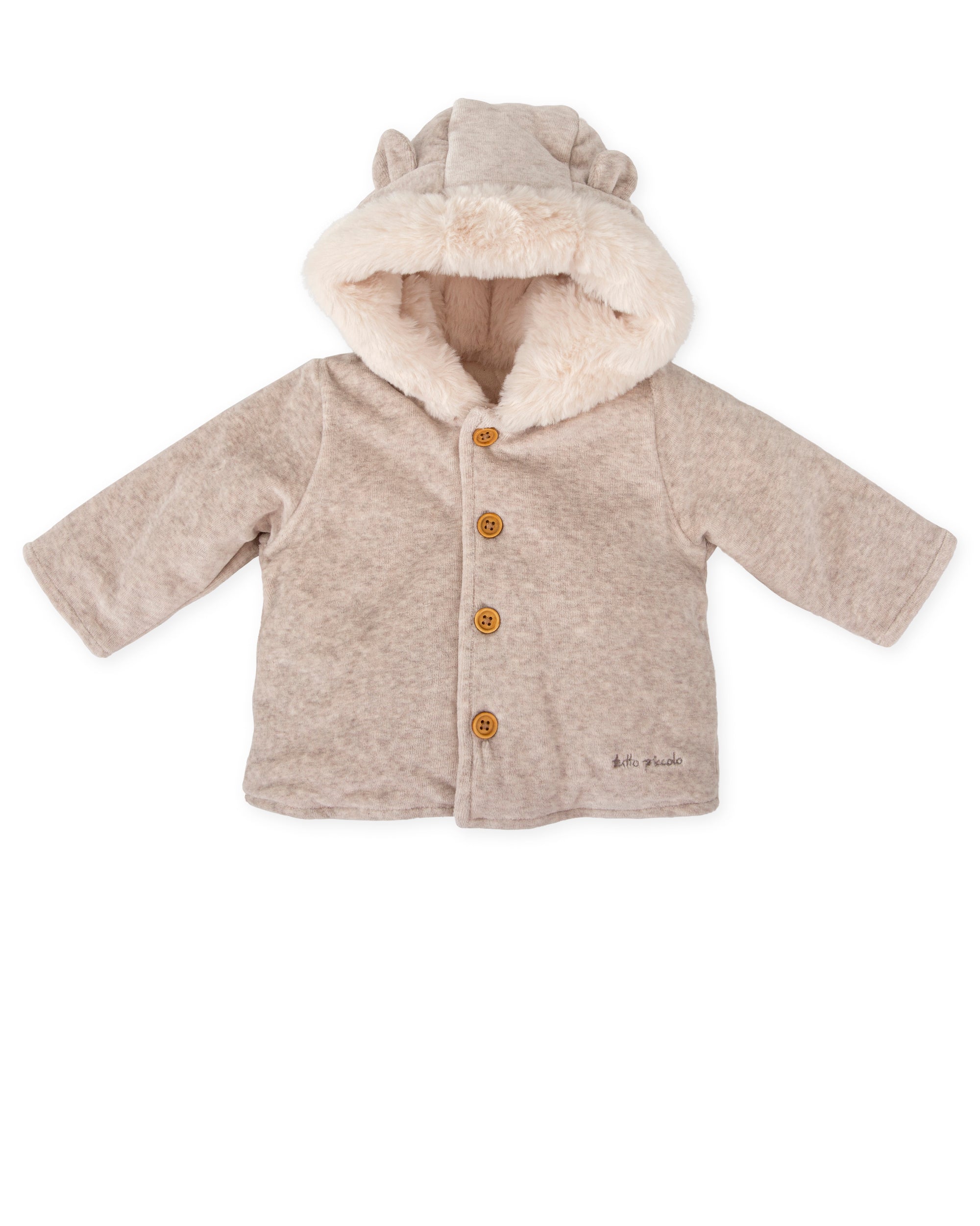 CHAQUETÓN TOPO