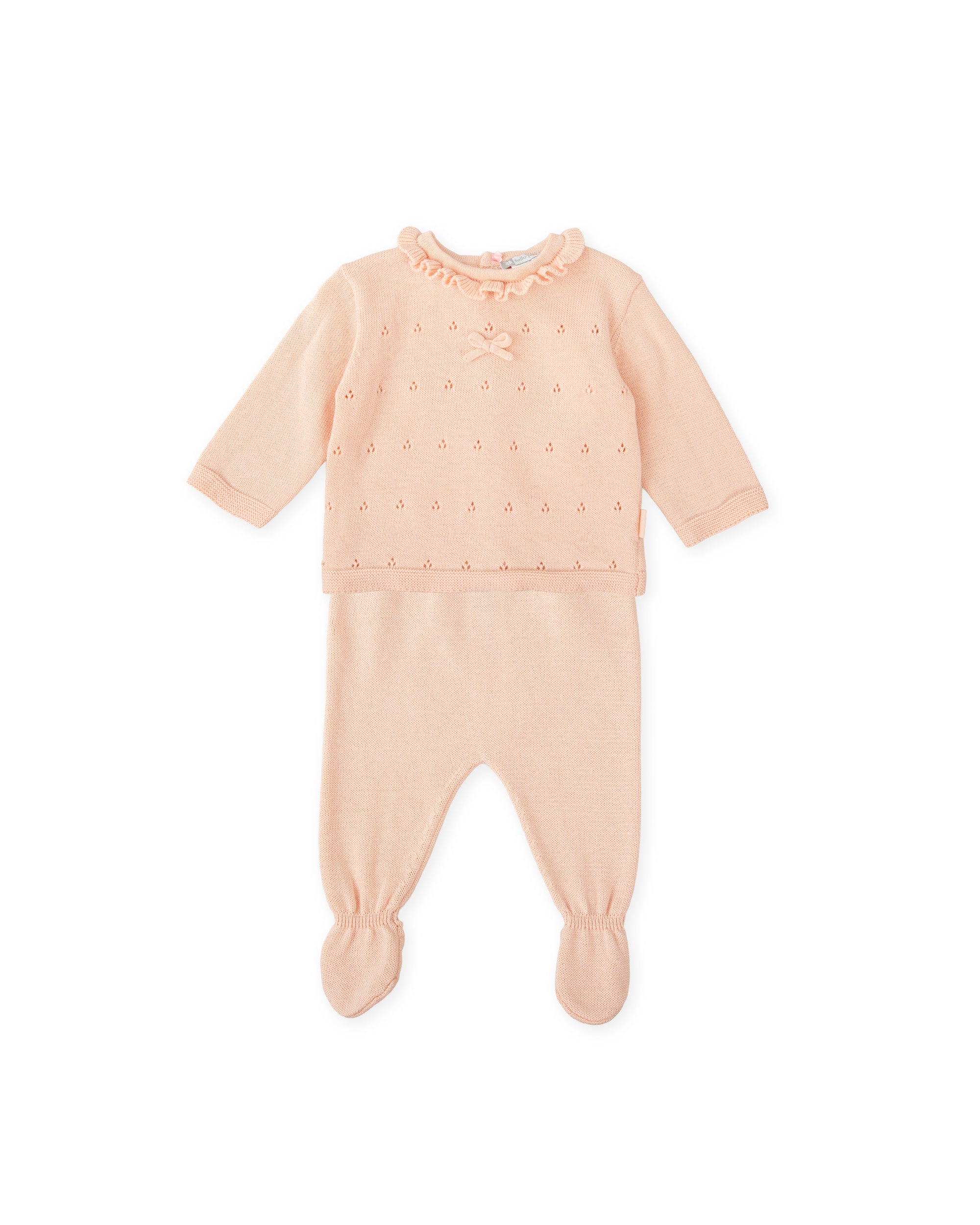 CONJUNTO NIÑO RECIÉN NACIDO PETALO