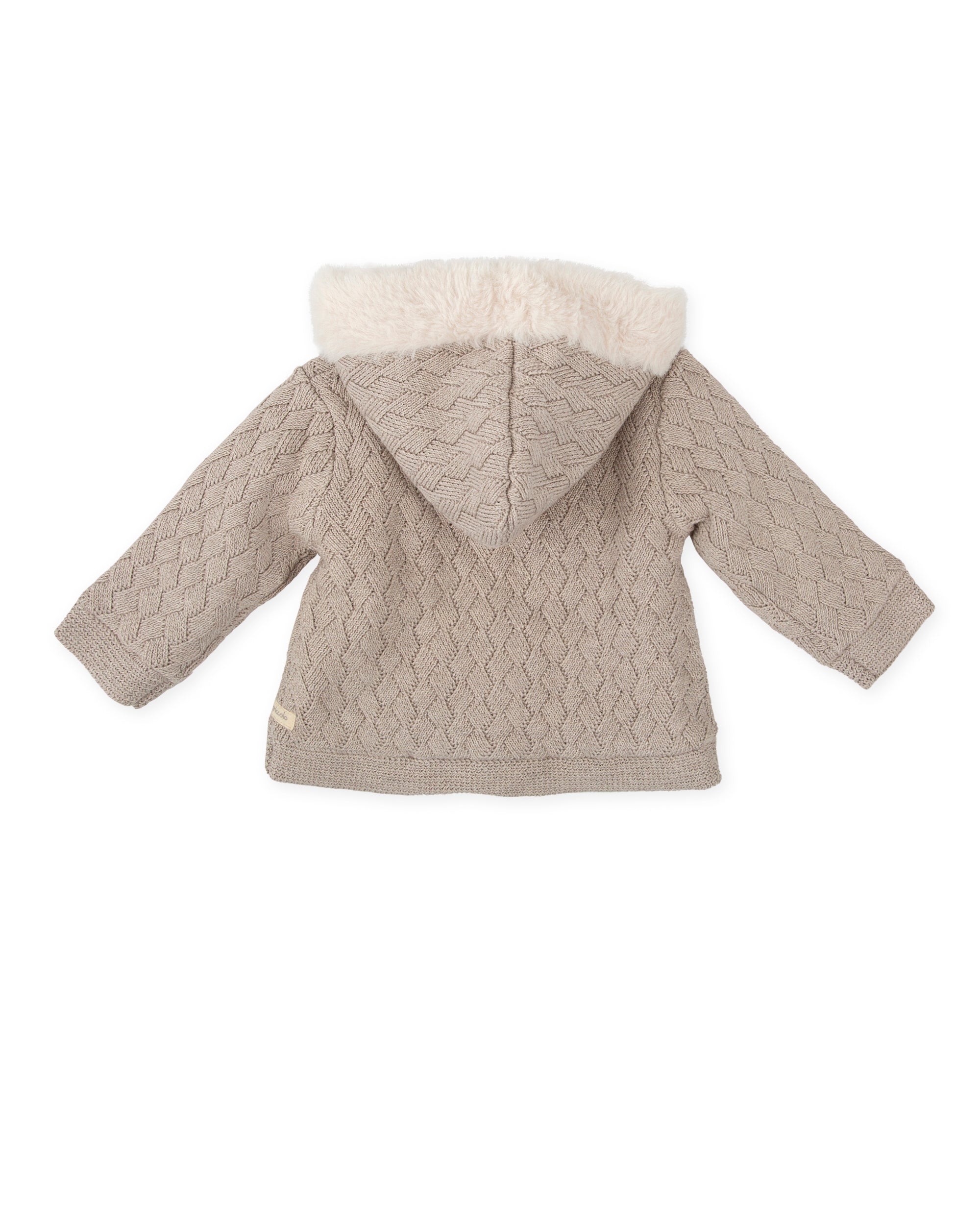 CHAQUETÓN TOPO