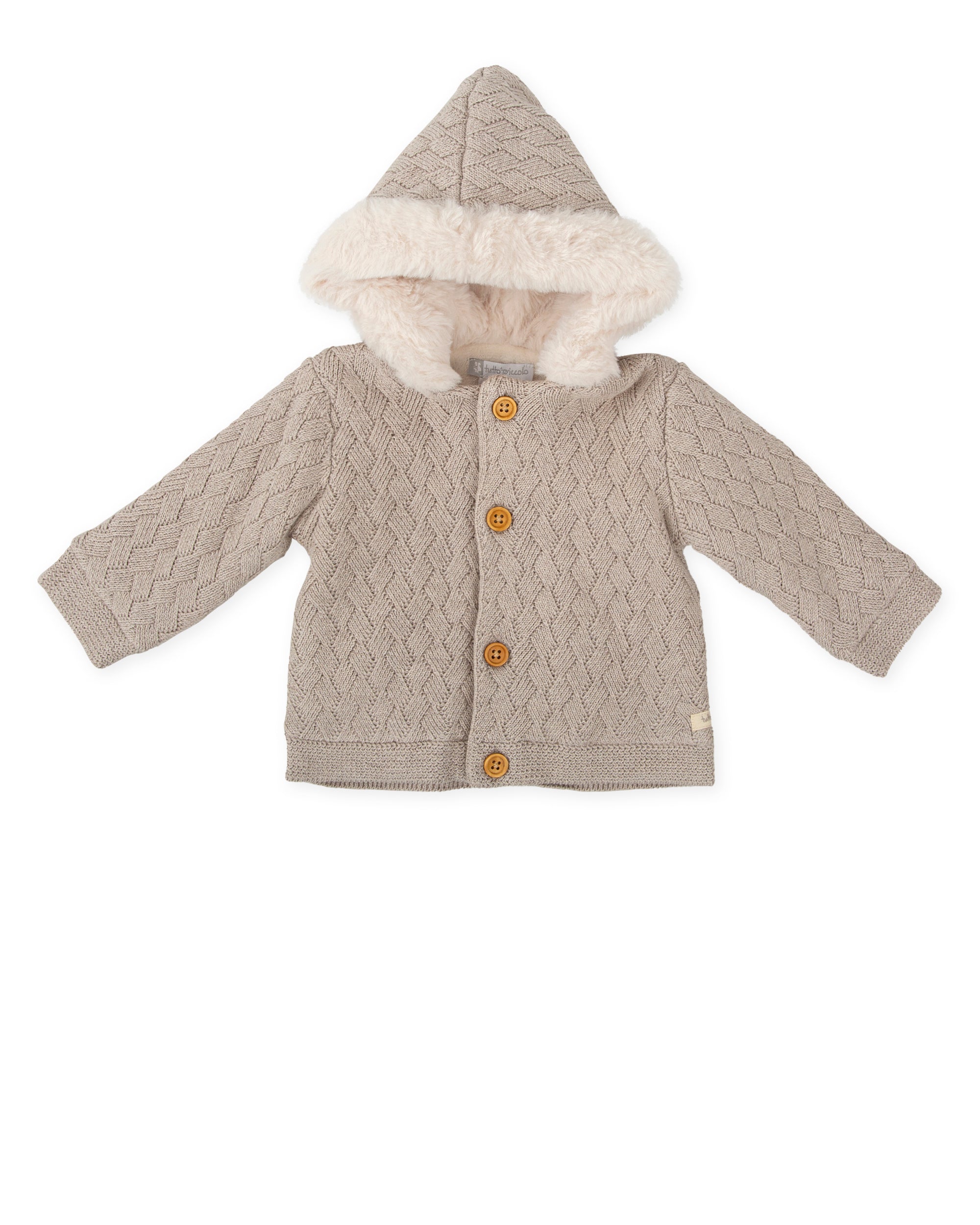 CHAQUETÓN TOPO