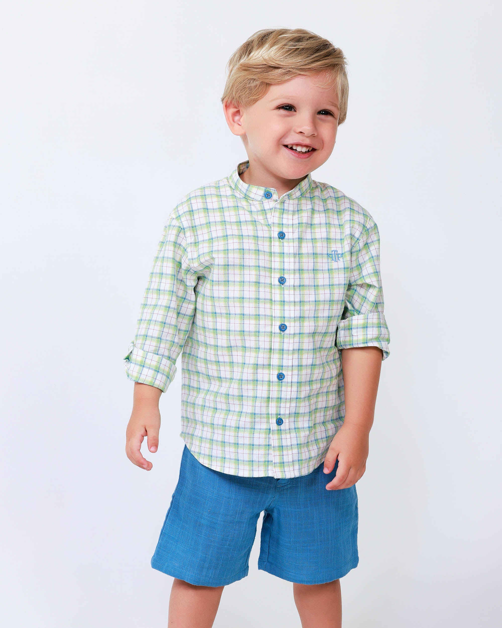 CAMISA AGUAMARINA