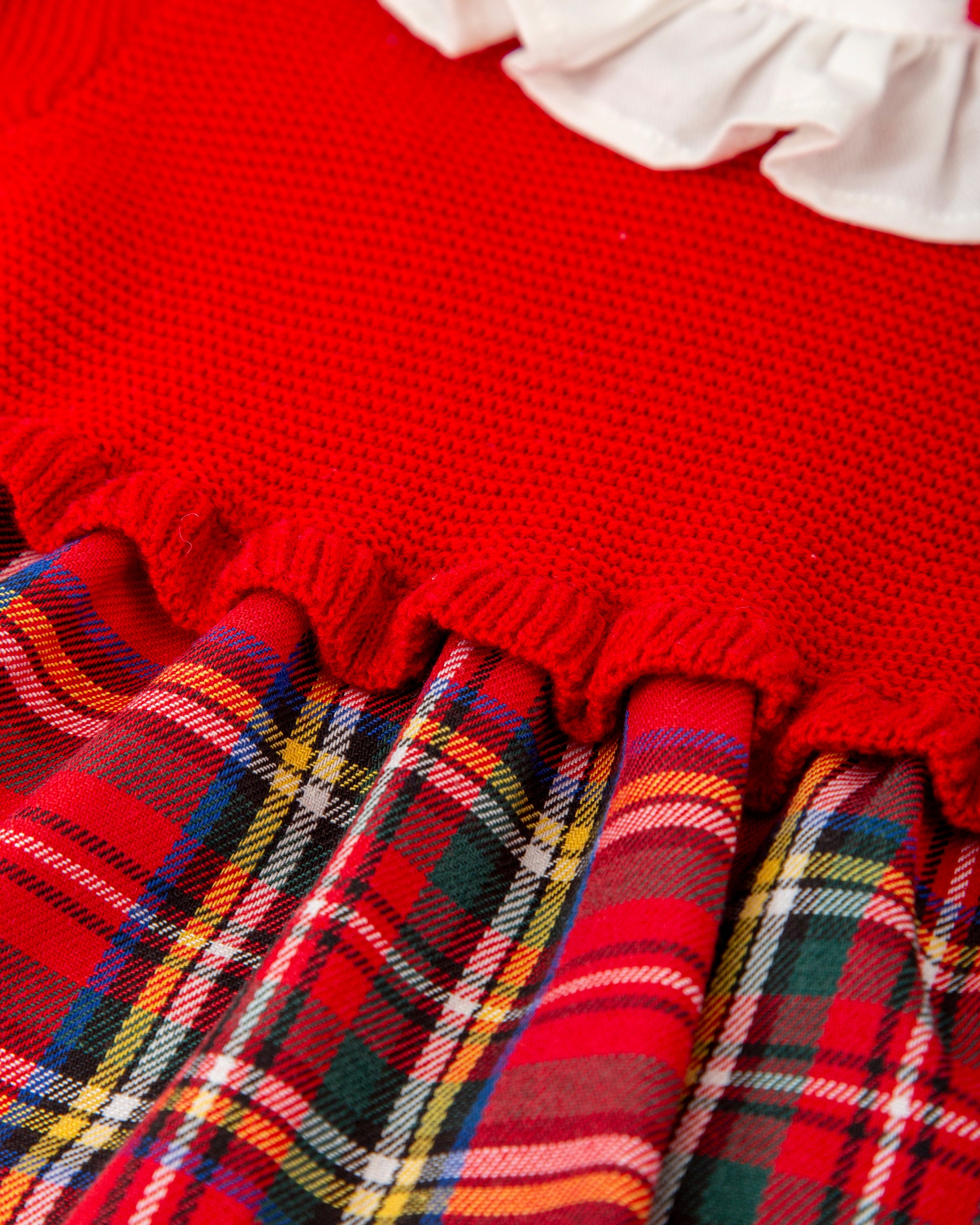 VESTIDO CON LEOTARDOS ROJO