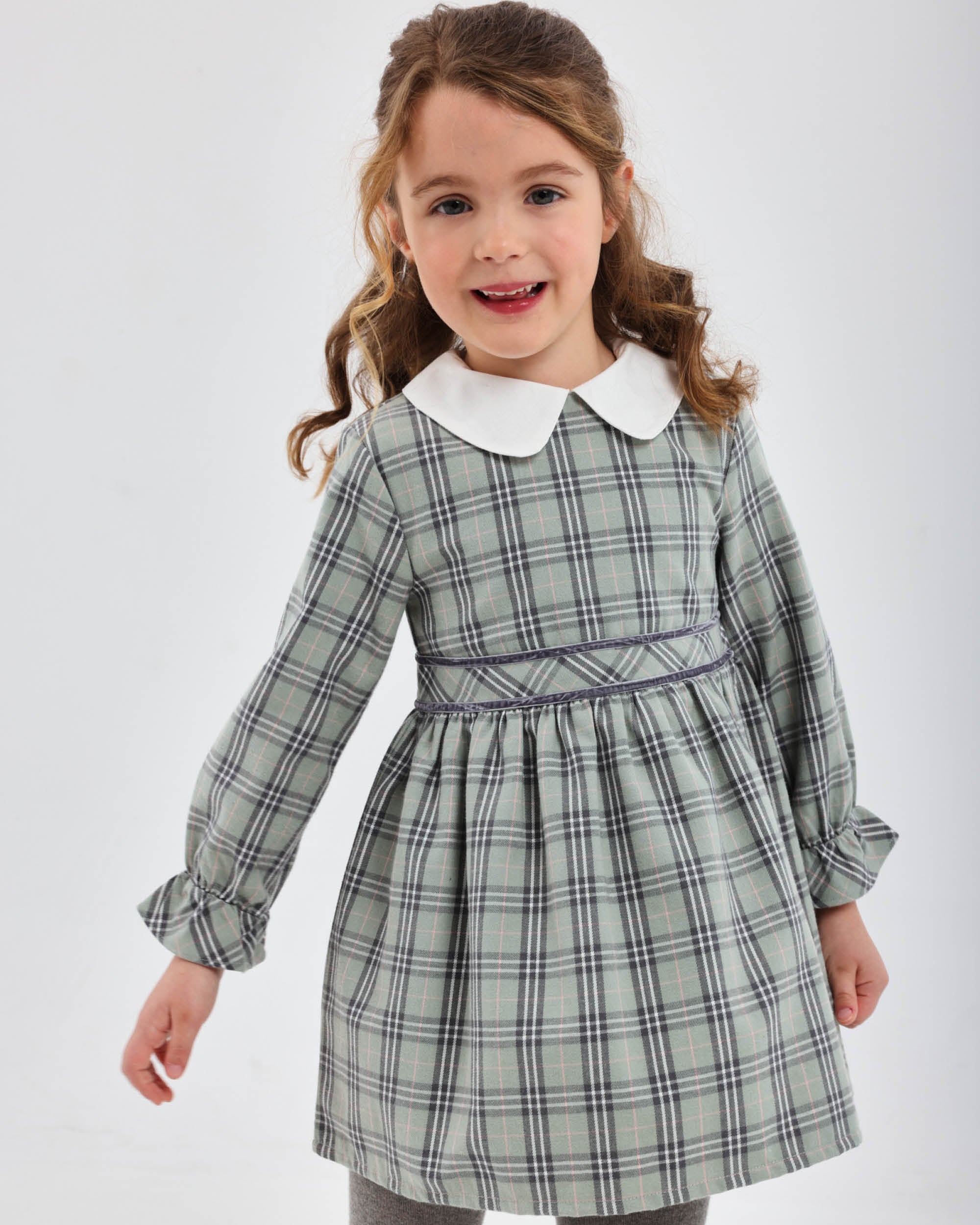VESTIDO CON LEOTARDOS GRIS