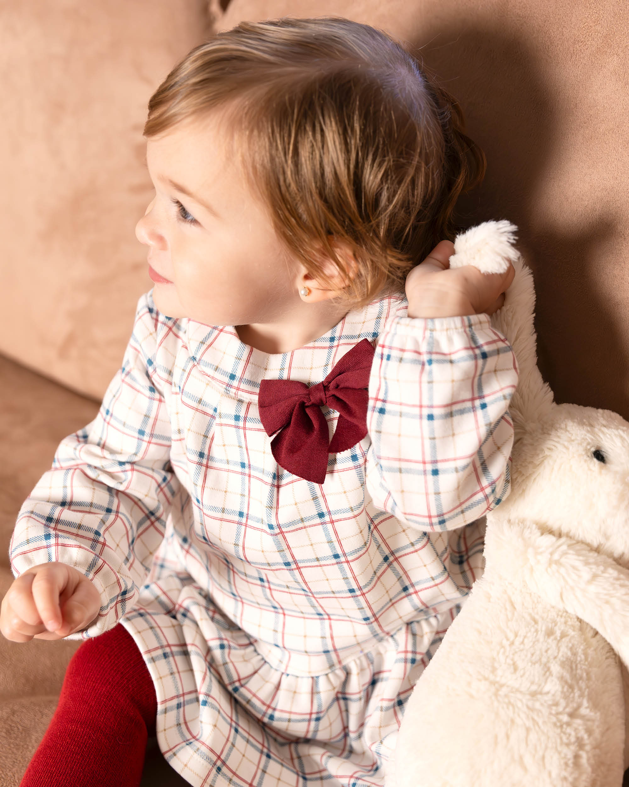 VESTIDO CON LEOTARDOS BLANCO QUÍMICO
