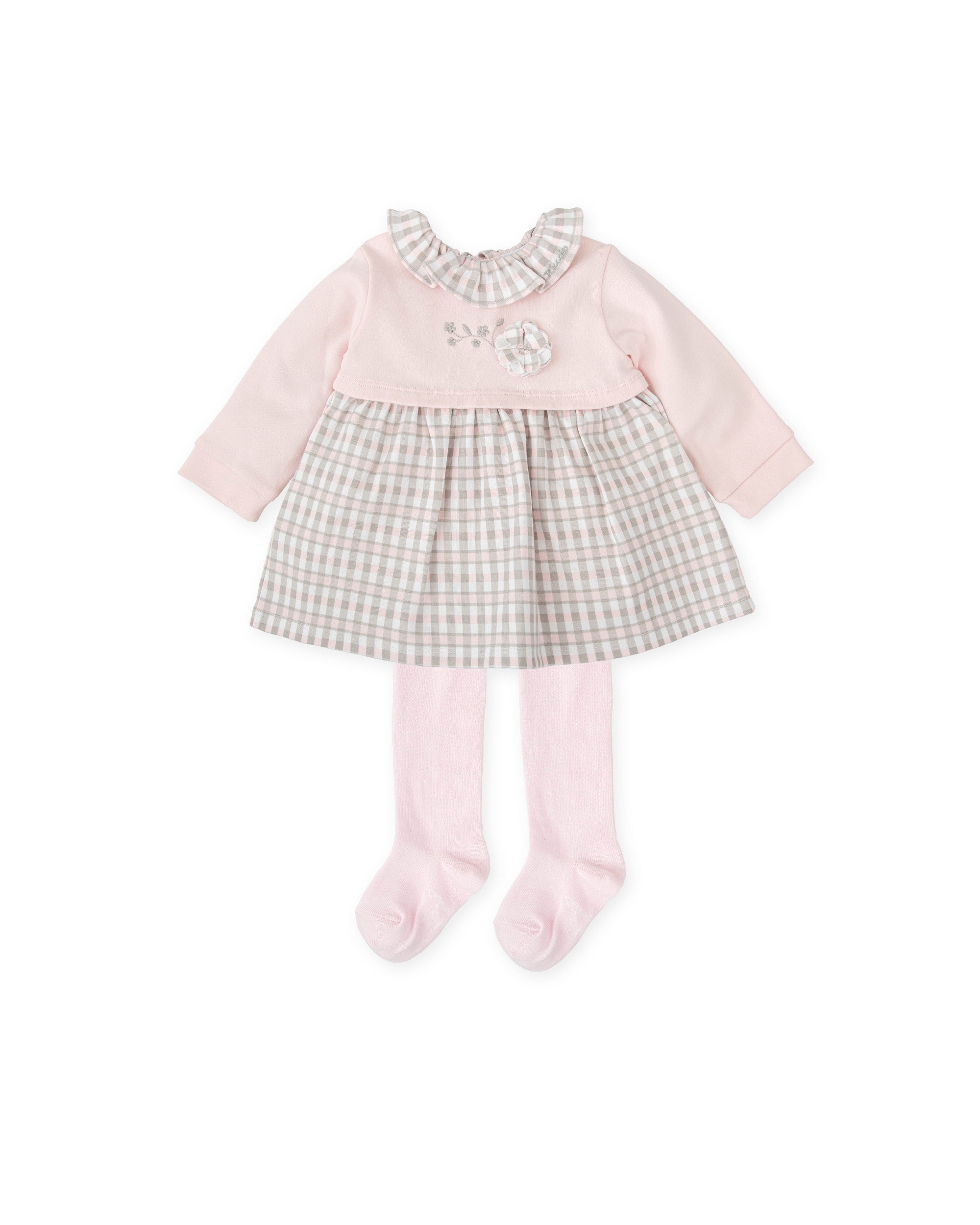 VESTIDO CON LEOTARDOS ROSA
