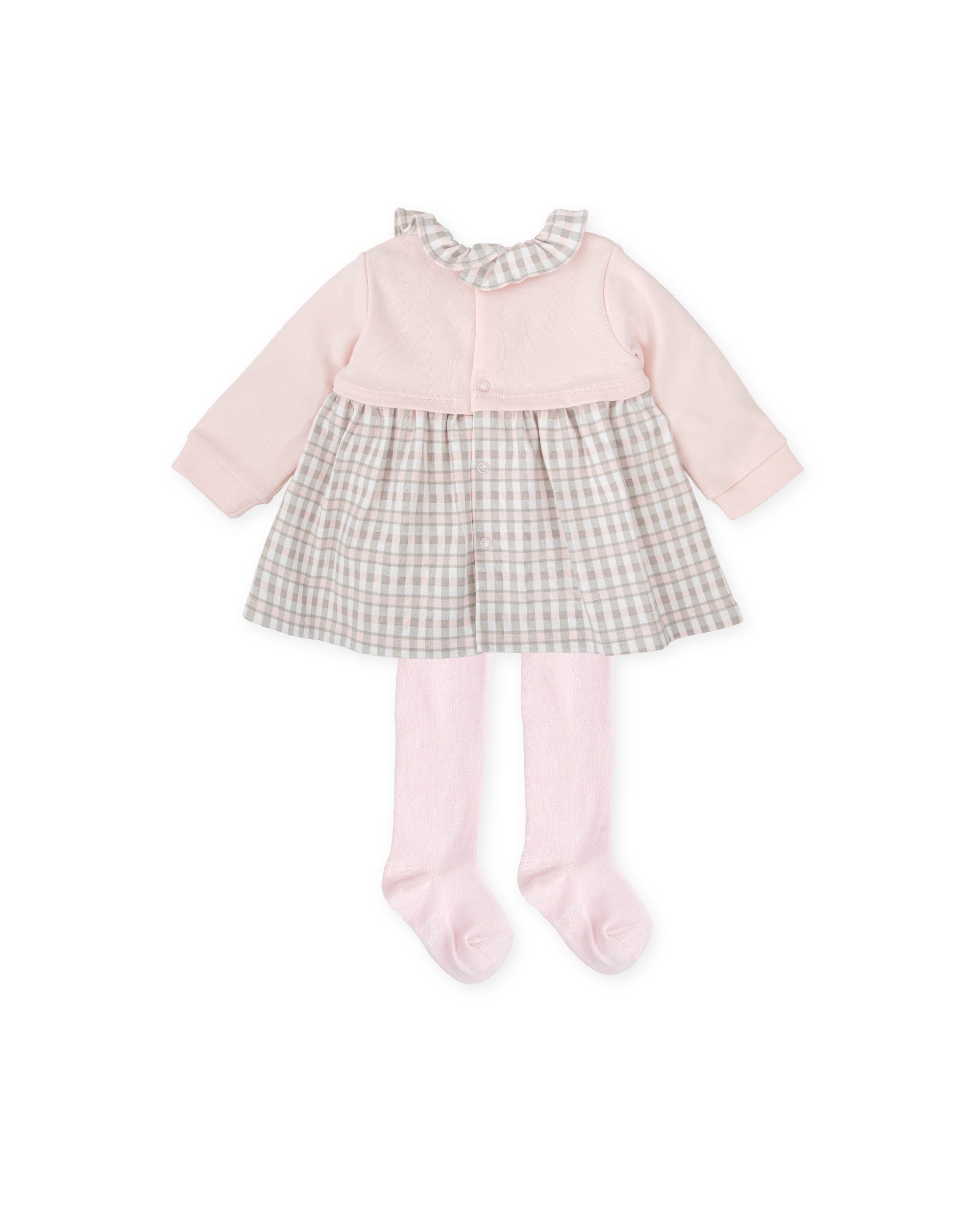 VESTIDO CON LEOTARDOS ROSA