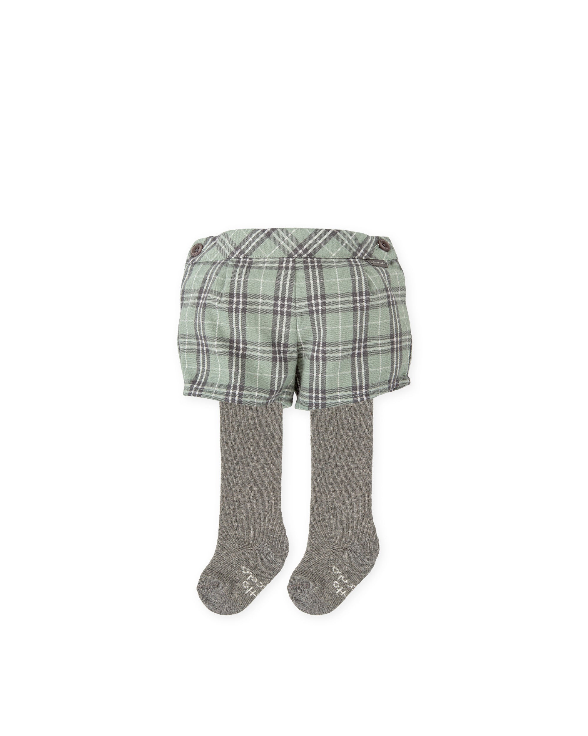 PANTALON BOMBACHO Y LEOTARDOS GRIS