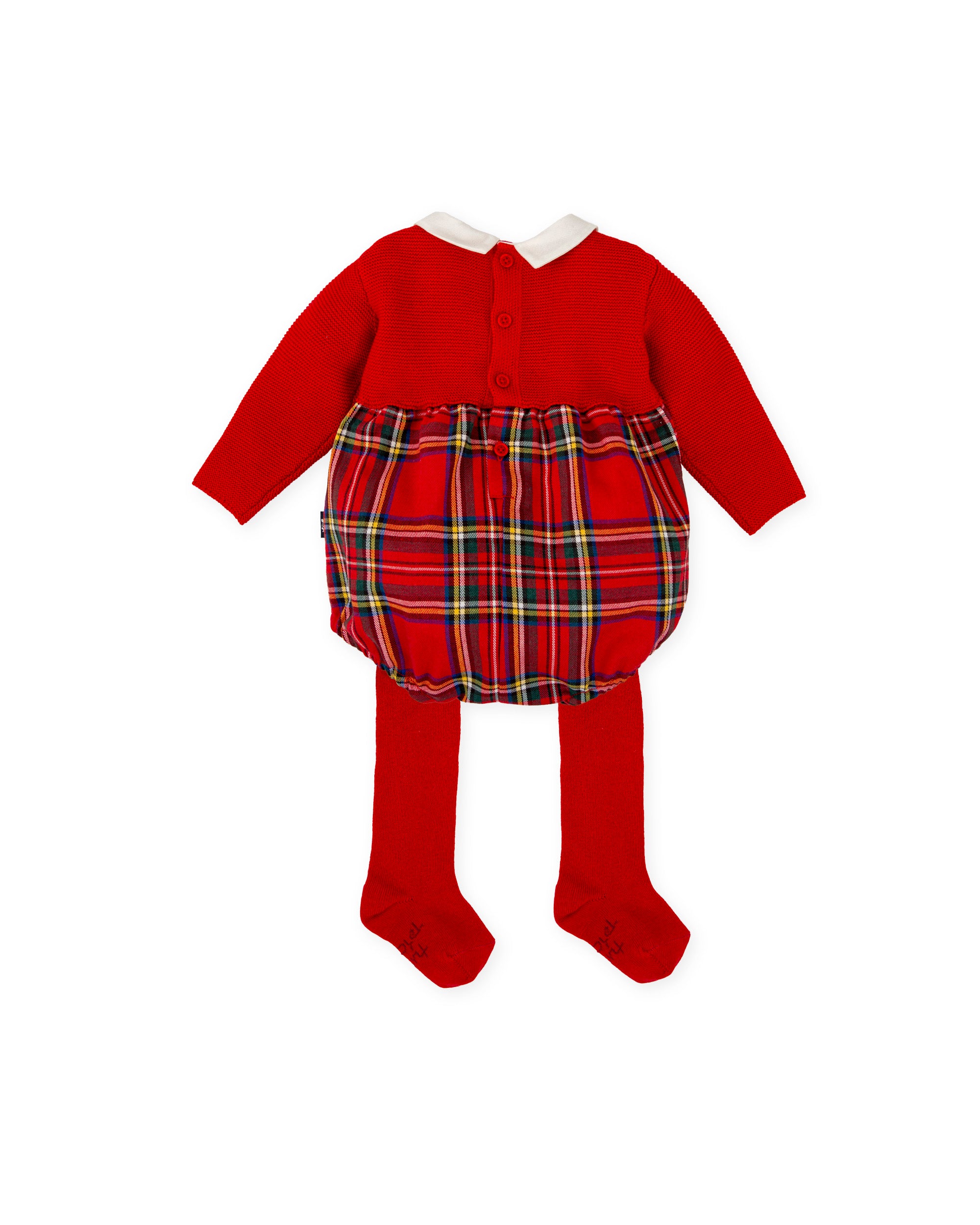 Pelele con leotardos ROJO