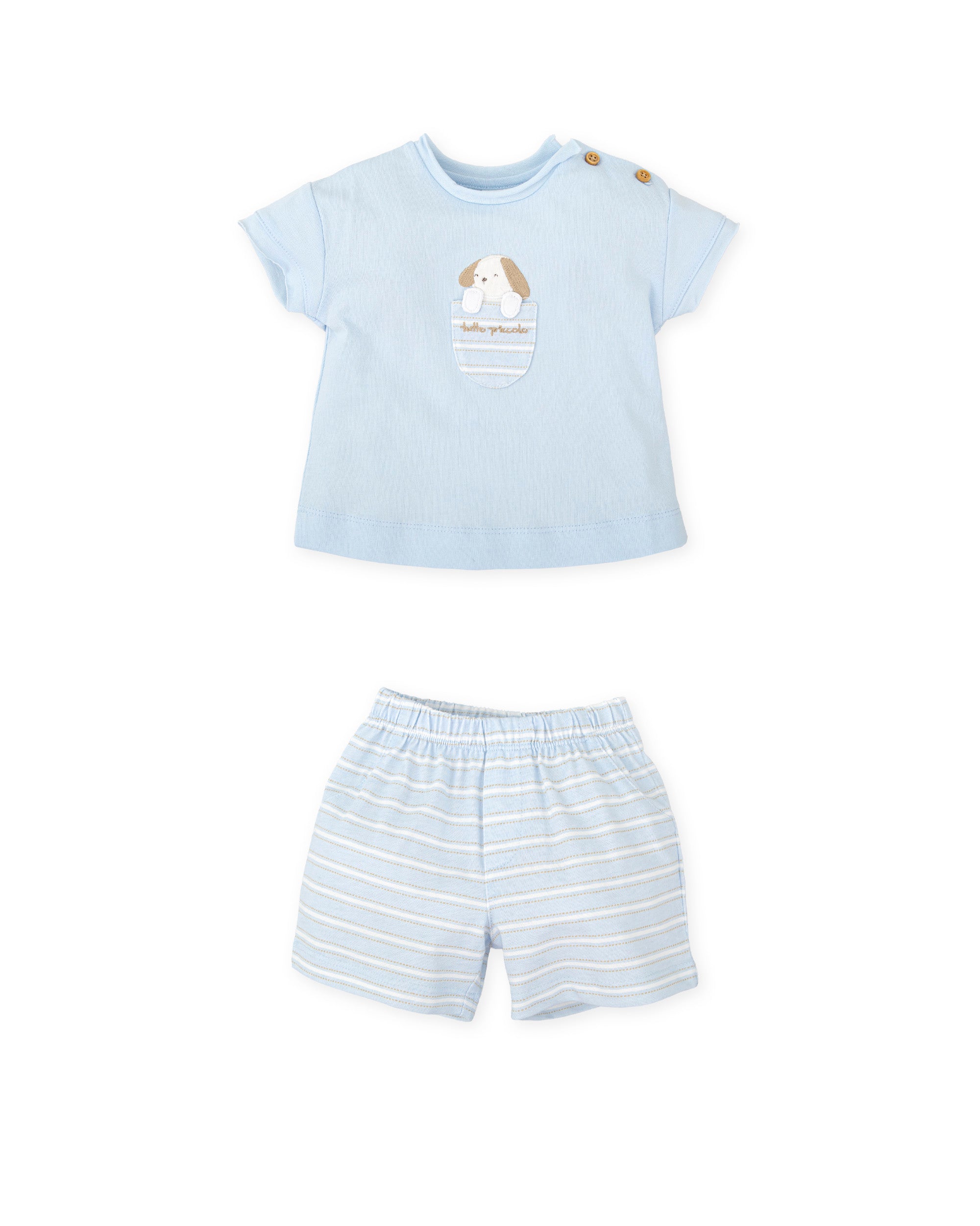 CONJUNTO 2 PZAS. AZUL CIELO