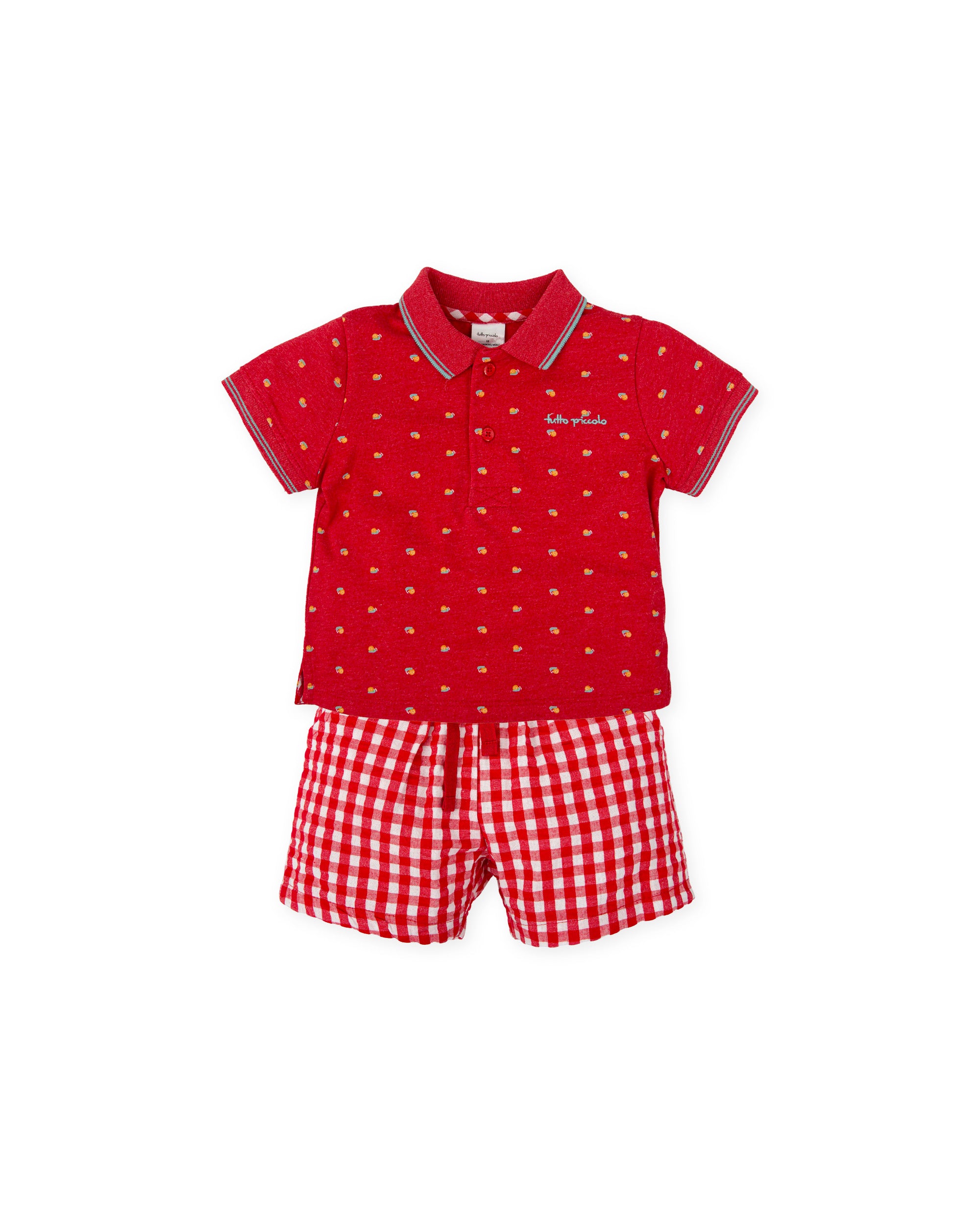 CONJUNTO 2 PZAS. ROJO