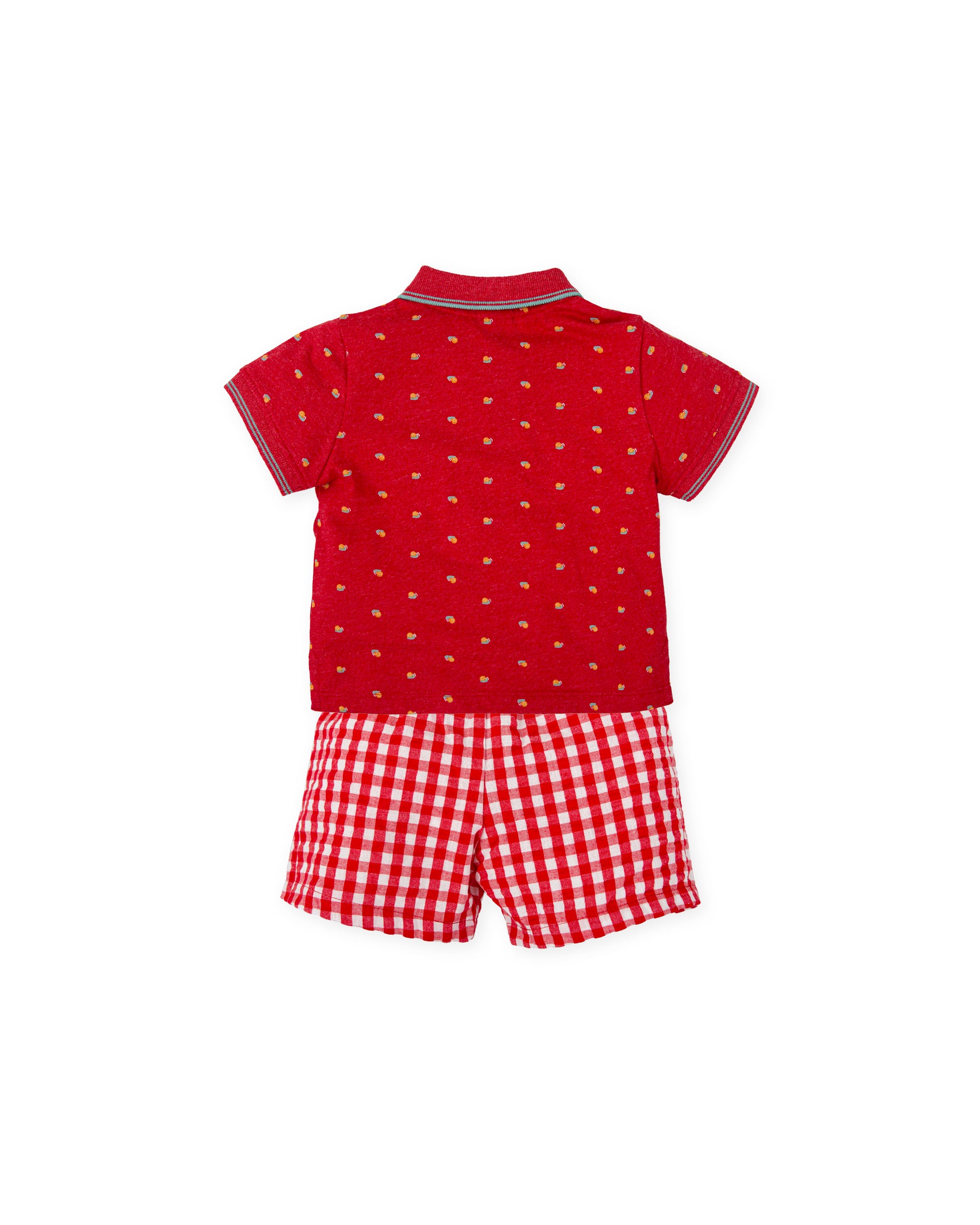 CONJUNTO 2 PZAS. ROJO