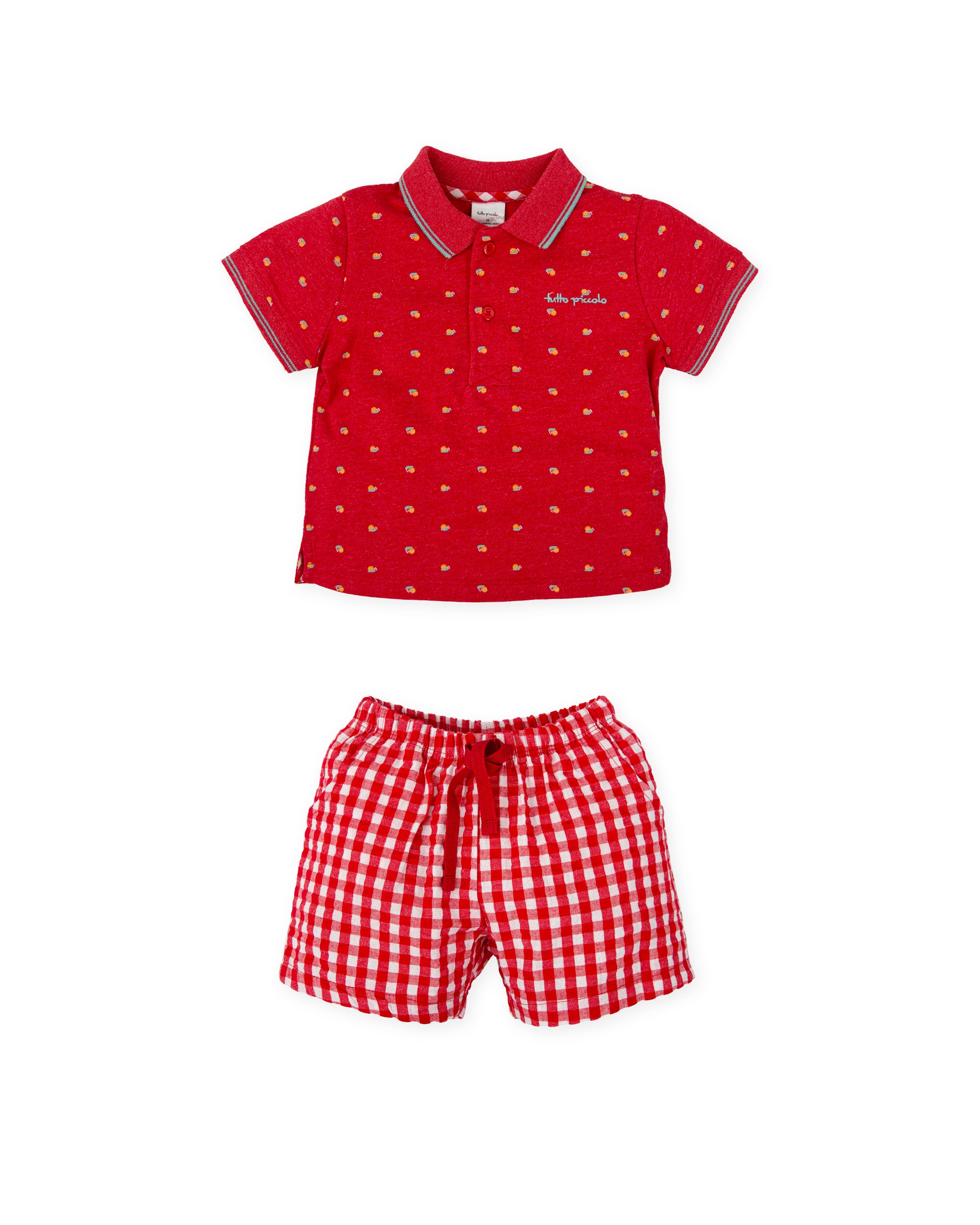 CONJUNTO 2 PZAS. ROJO