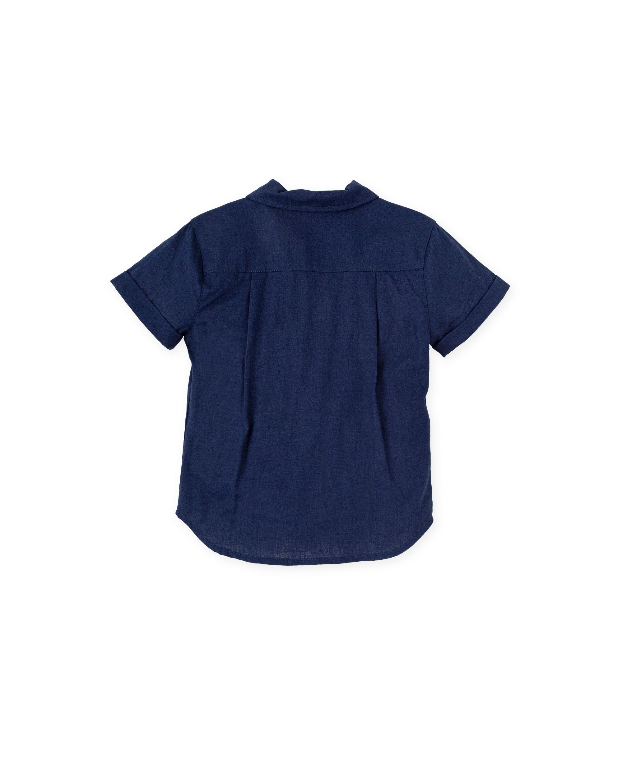 CAMISA AZUL MARINO