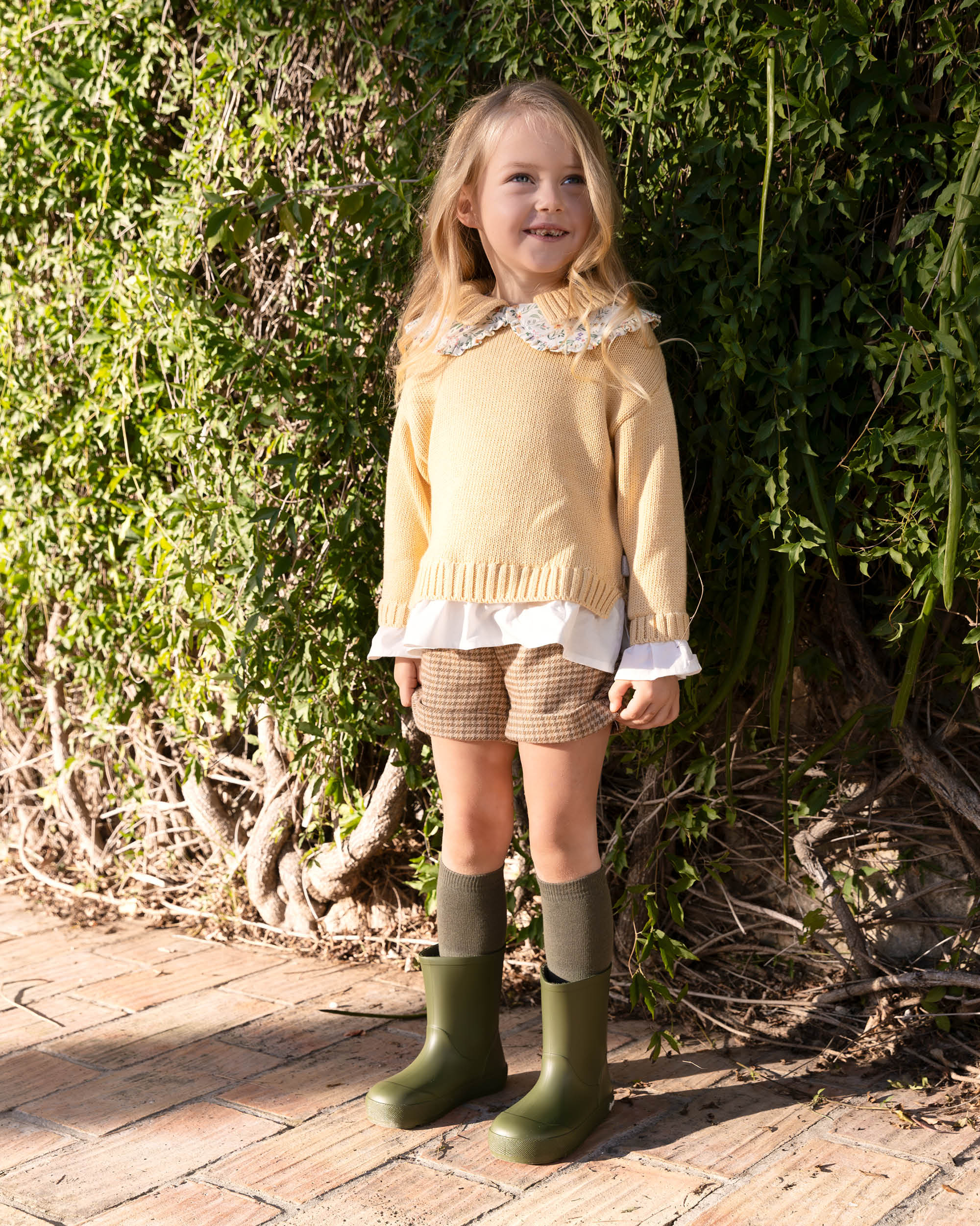 Short con calcetines CANELA