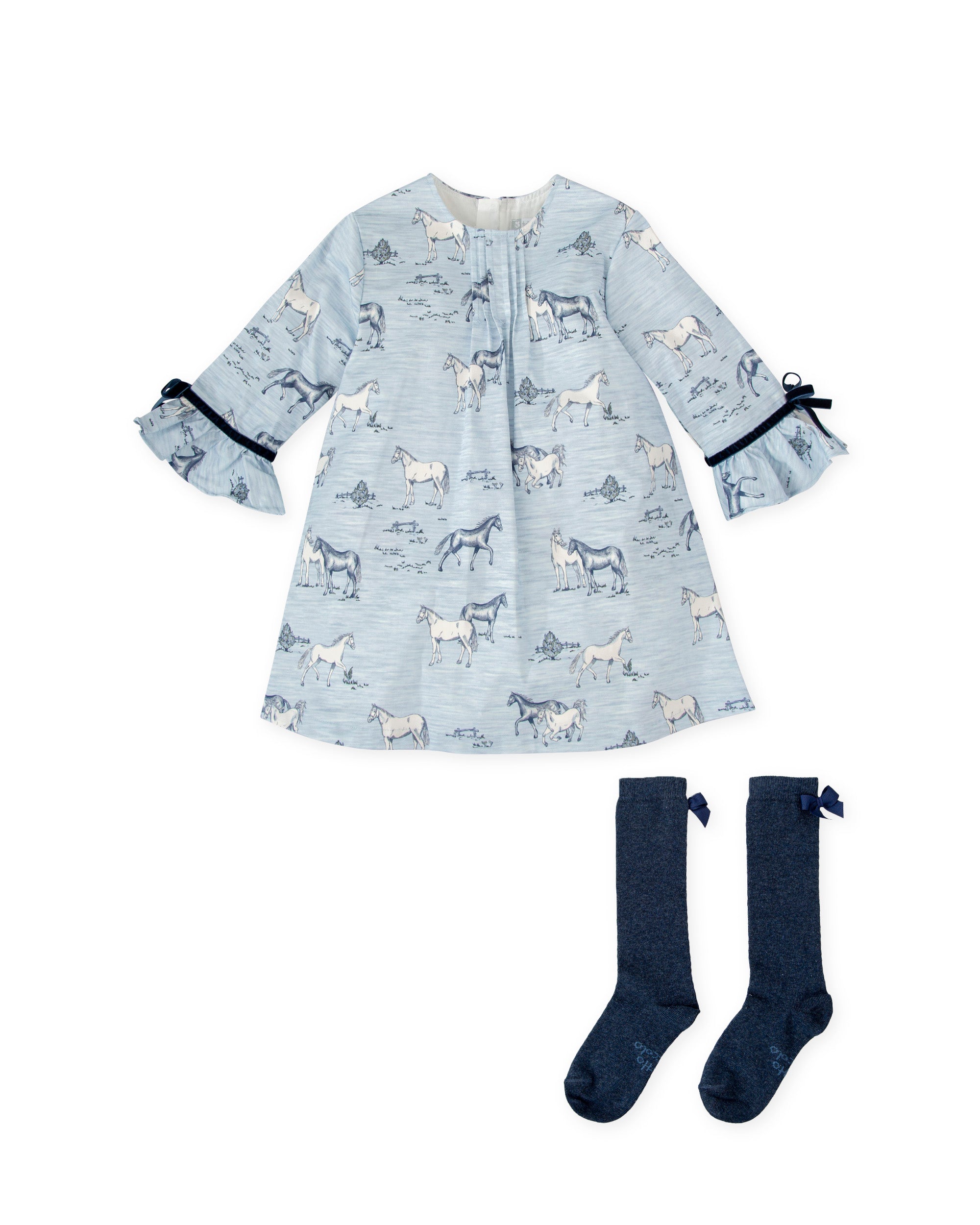 VESTIDO CON CALCETINES PORCELANA