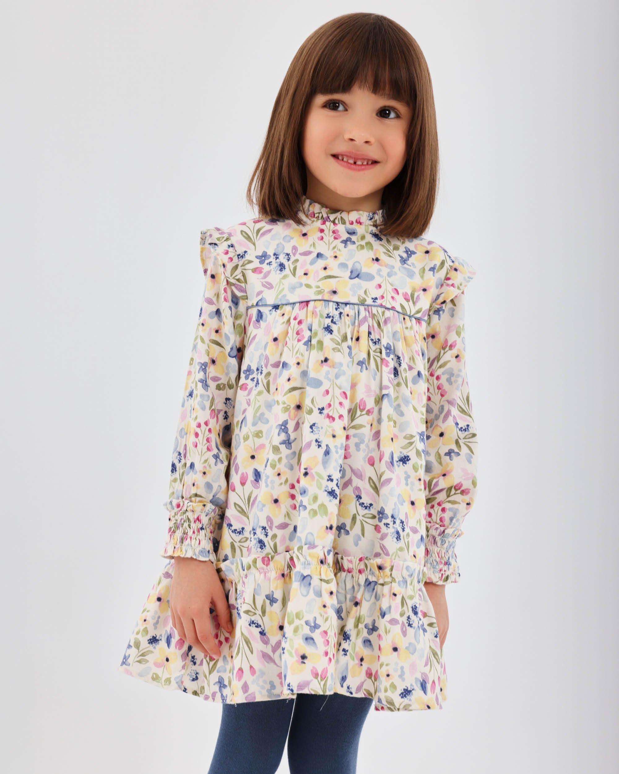VESTIDO CON LEOTARDOS PURPURA